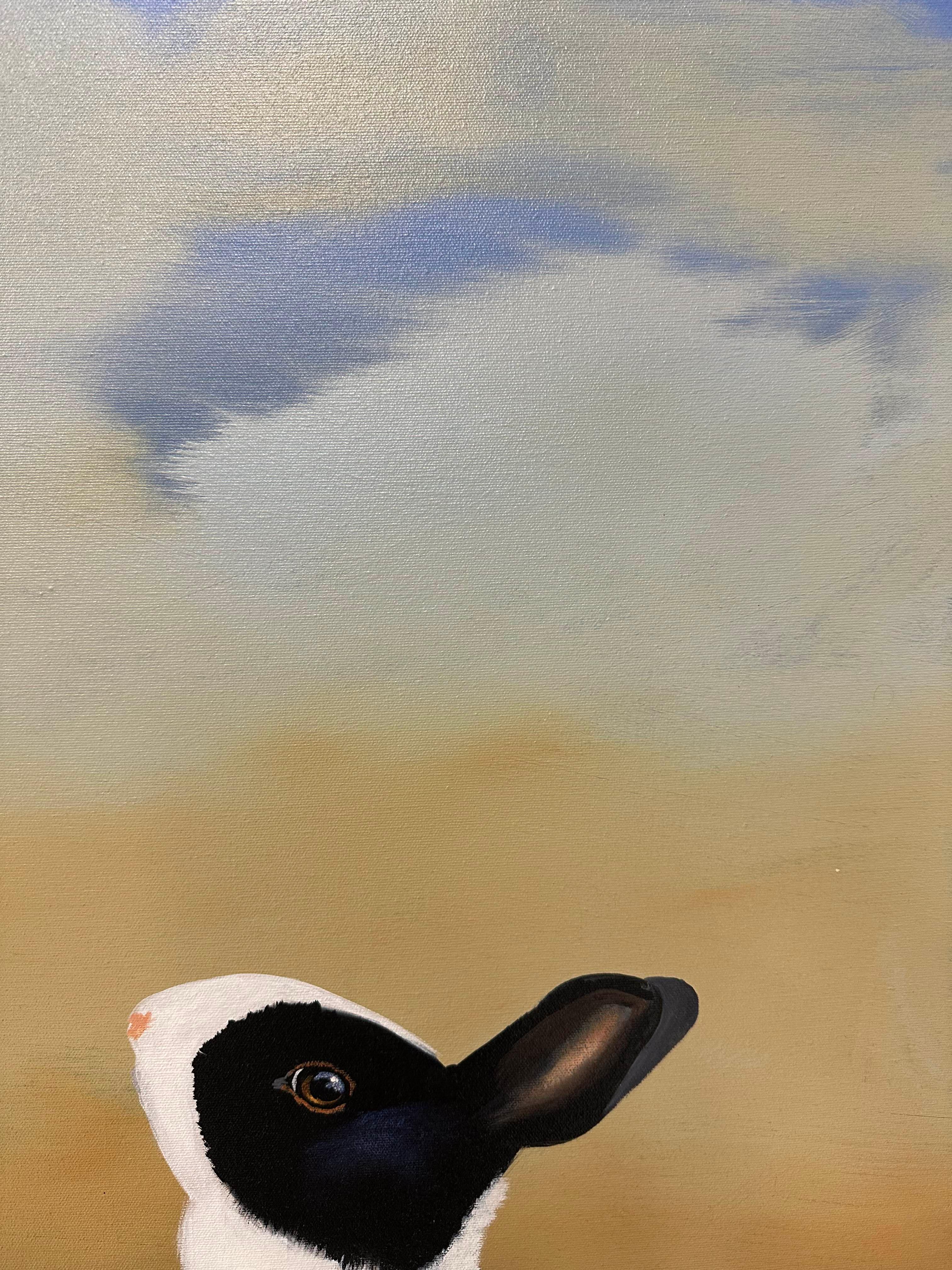Il giorno della lepre cattiva XI - Painting Contemporaneo di Robert Deyber