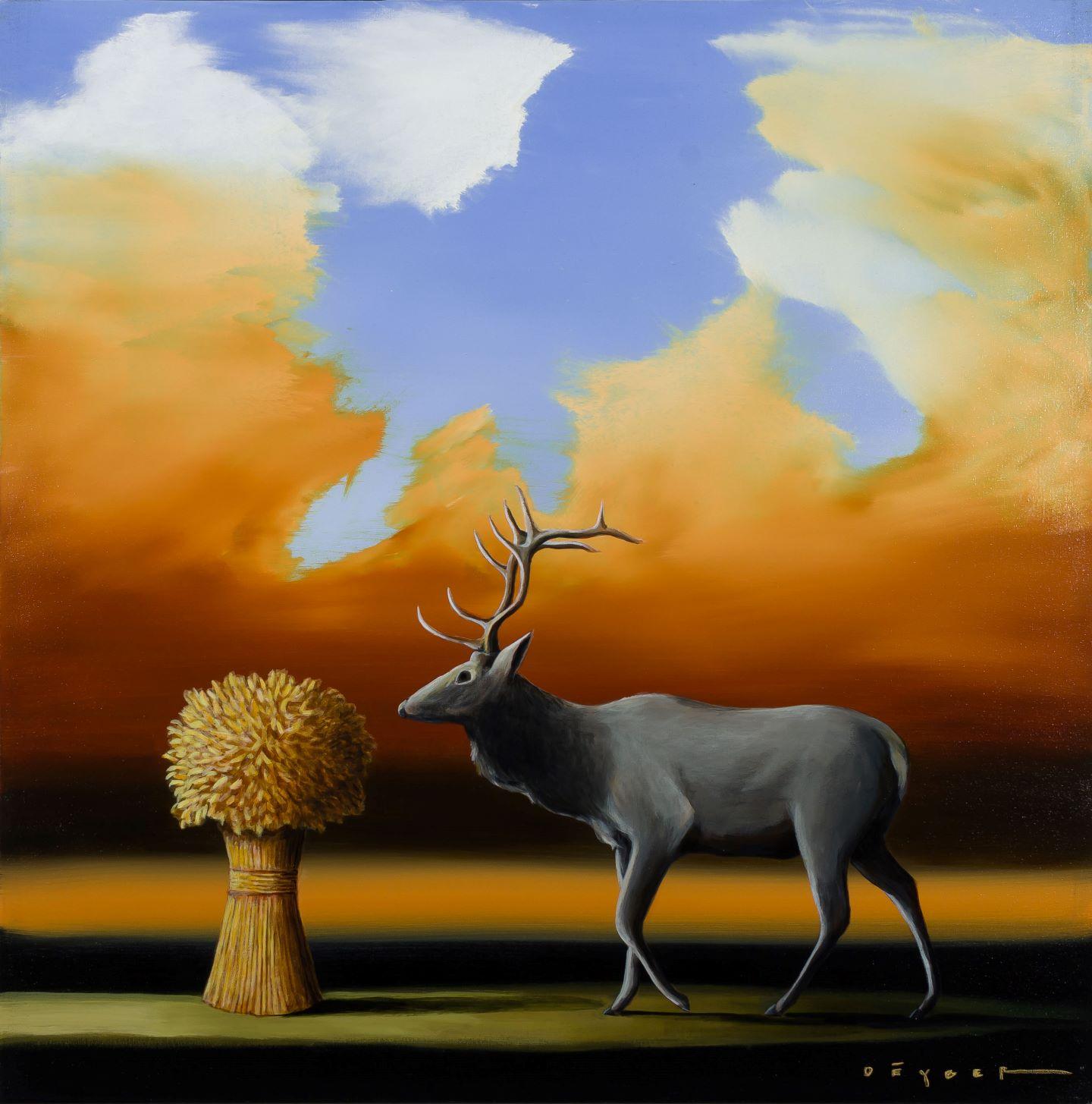 Buchweizen – Painting von Robert Deyber