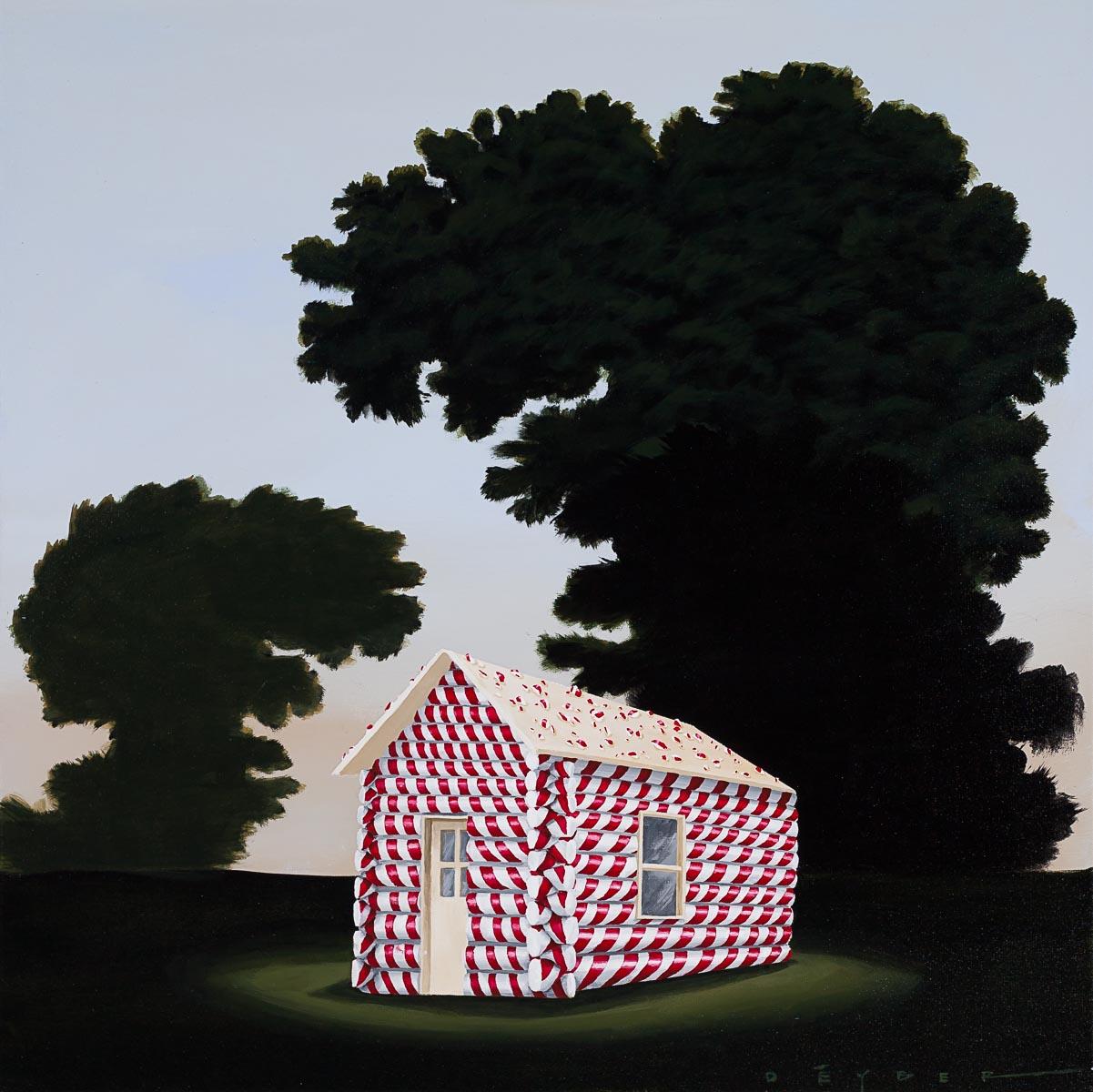 Home Sweet Home, 2020 - Painting by Robert Deyber 