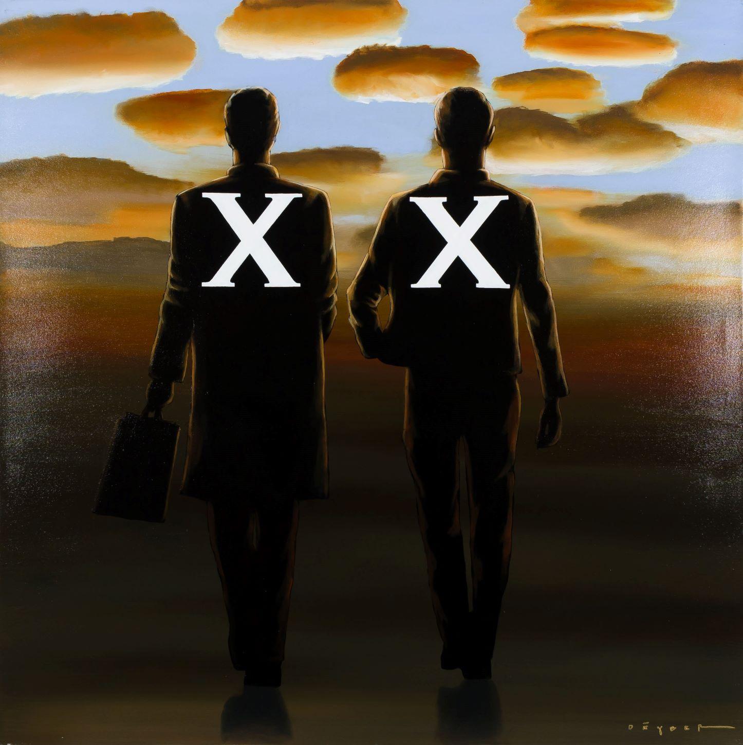 X-Men - Painting by Robert Deyber 