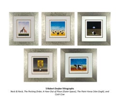 5 Robert Deyber Lithographs - bundle