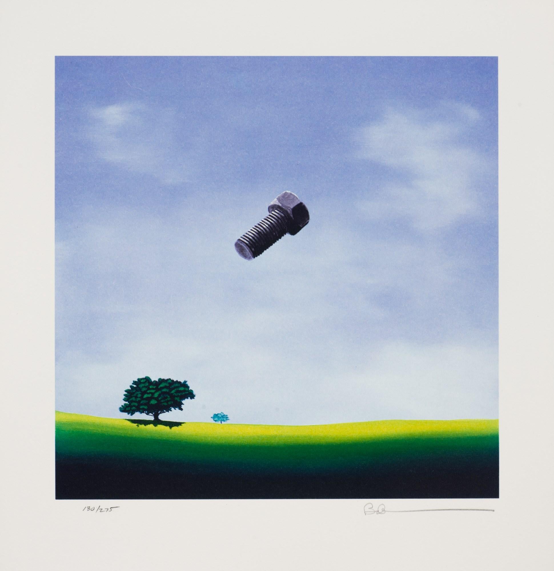 A Bolt from the Blue - Print by Robert Deyber