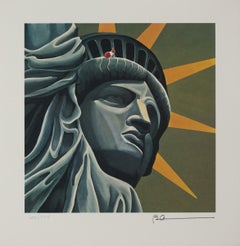 A Hare Out of Place II (Statue of Liberty)
