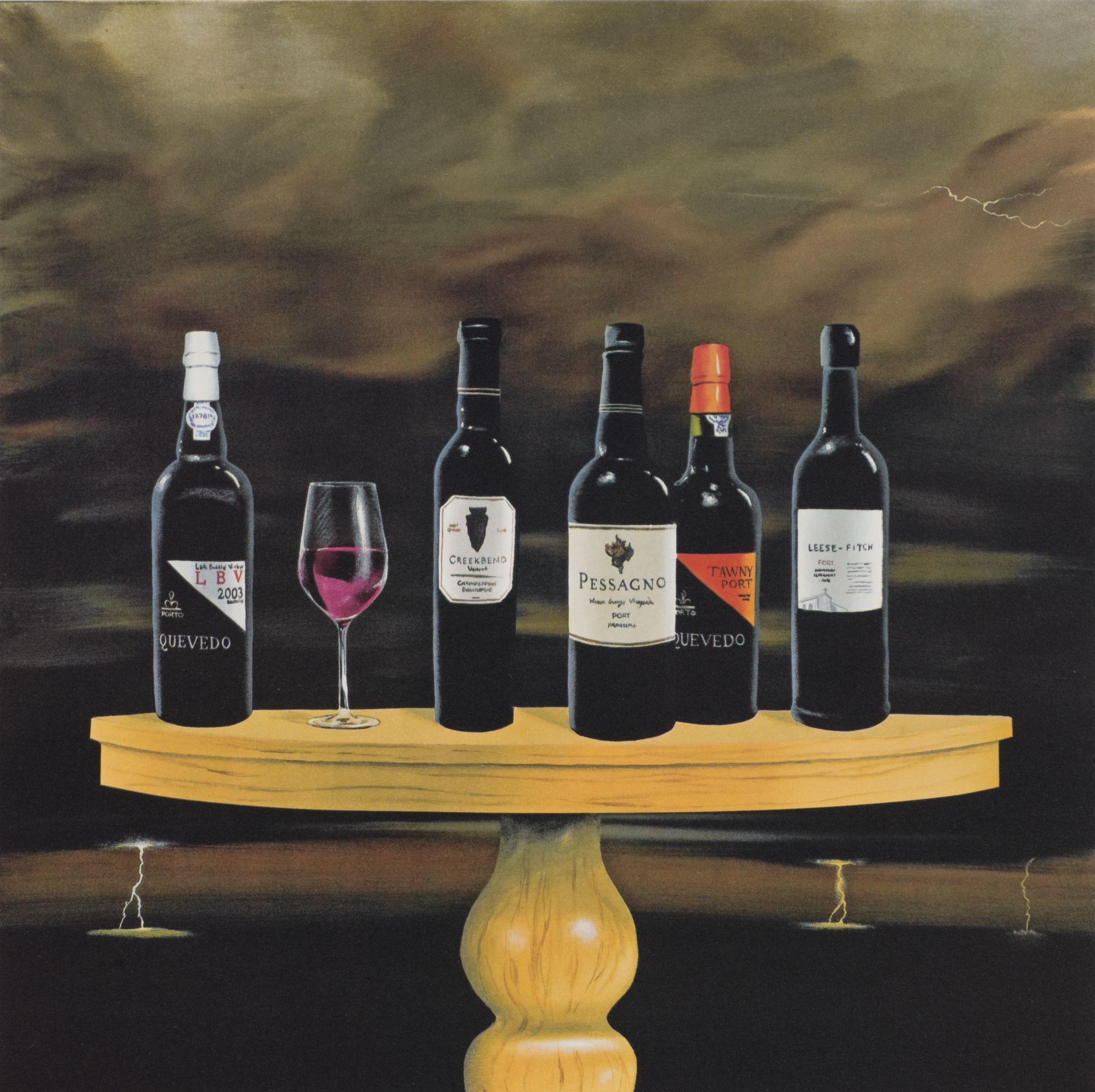 Jeder Hafen in einem Sturm II (Zeitgenössisch), Print, von Robert Deyber