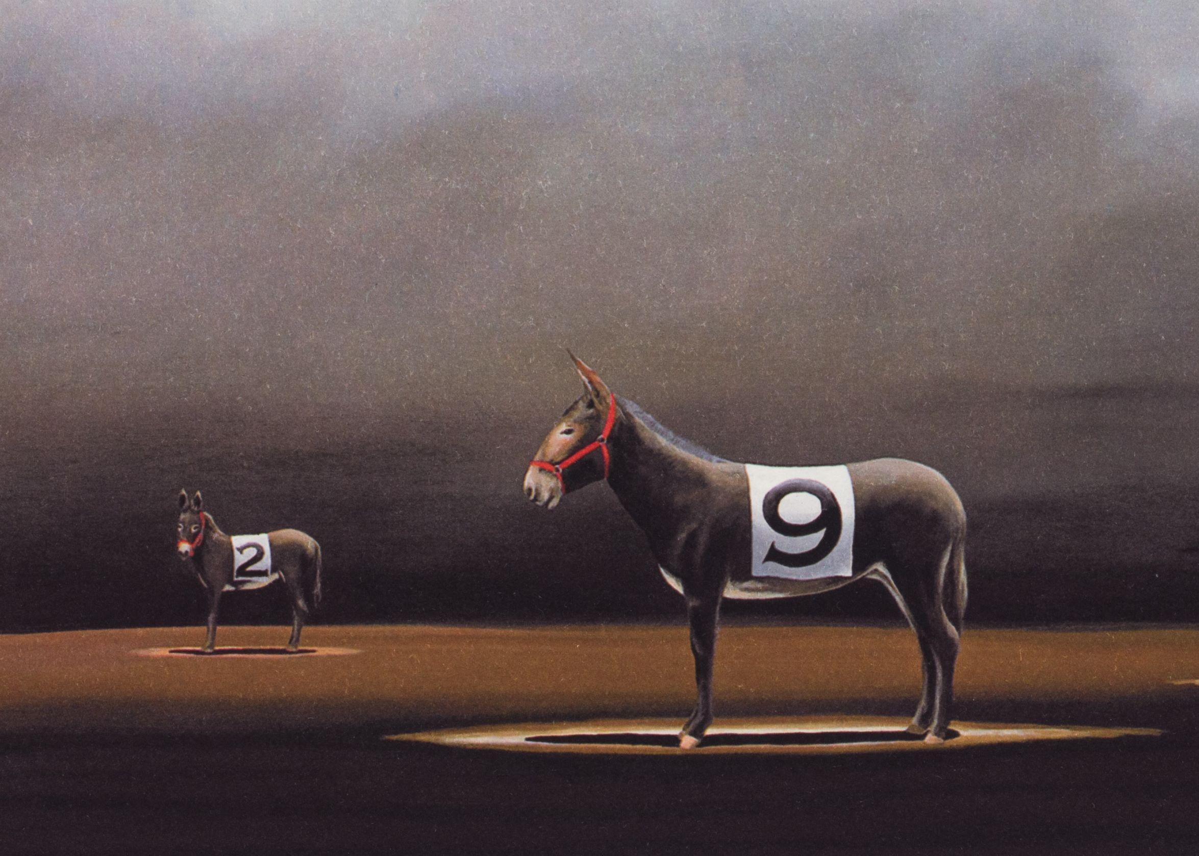 Arsch Neun (Zeitgenössisch), Print, von Robert Deyber