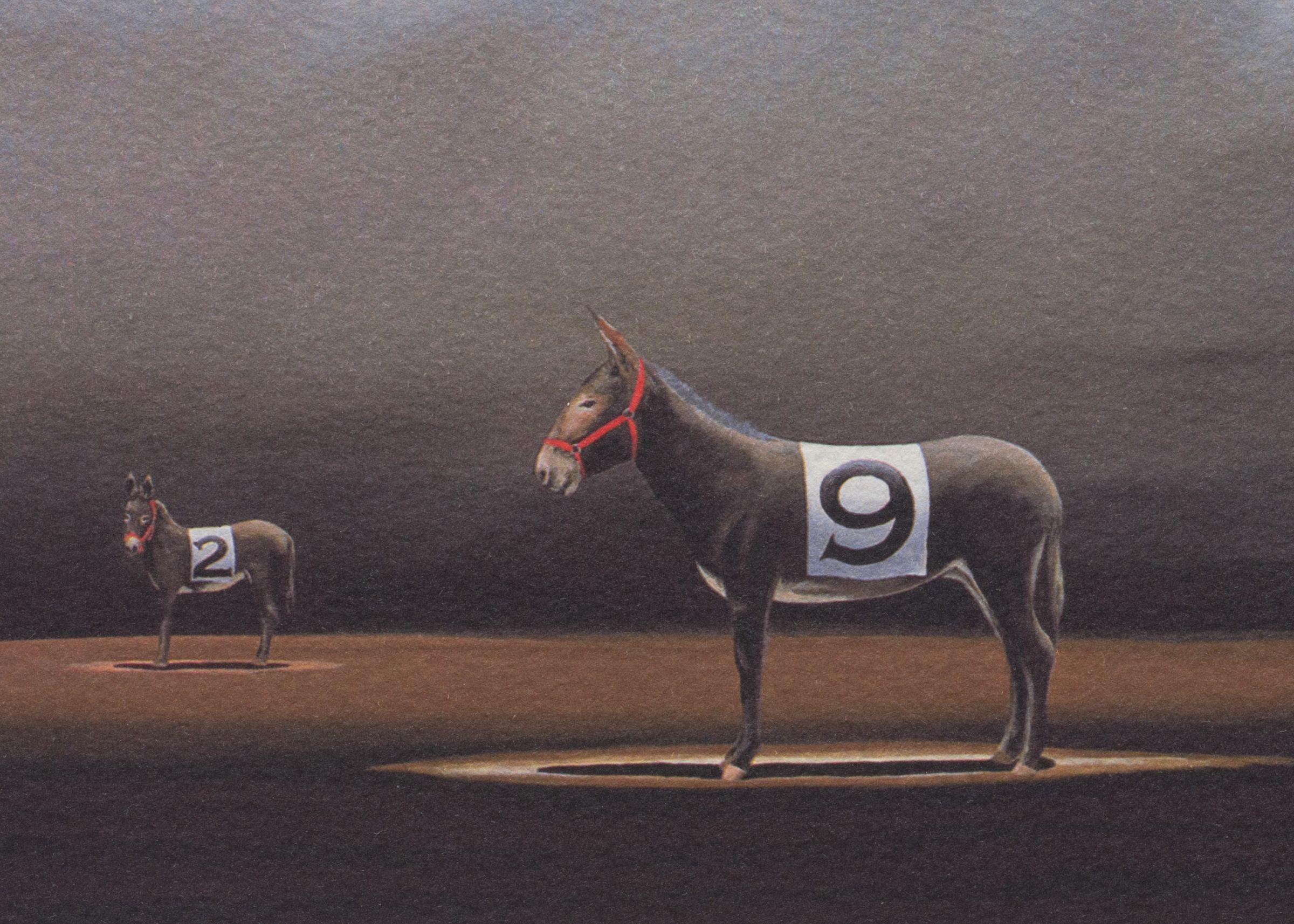 Arsch Neun (Zeitgenössisch), Print, von Robert Deyber