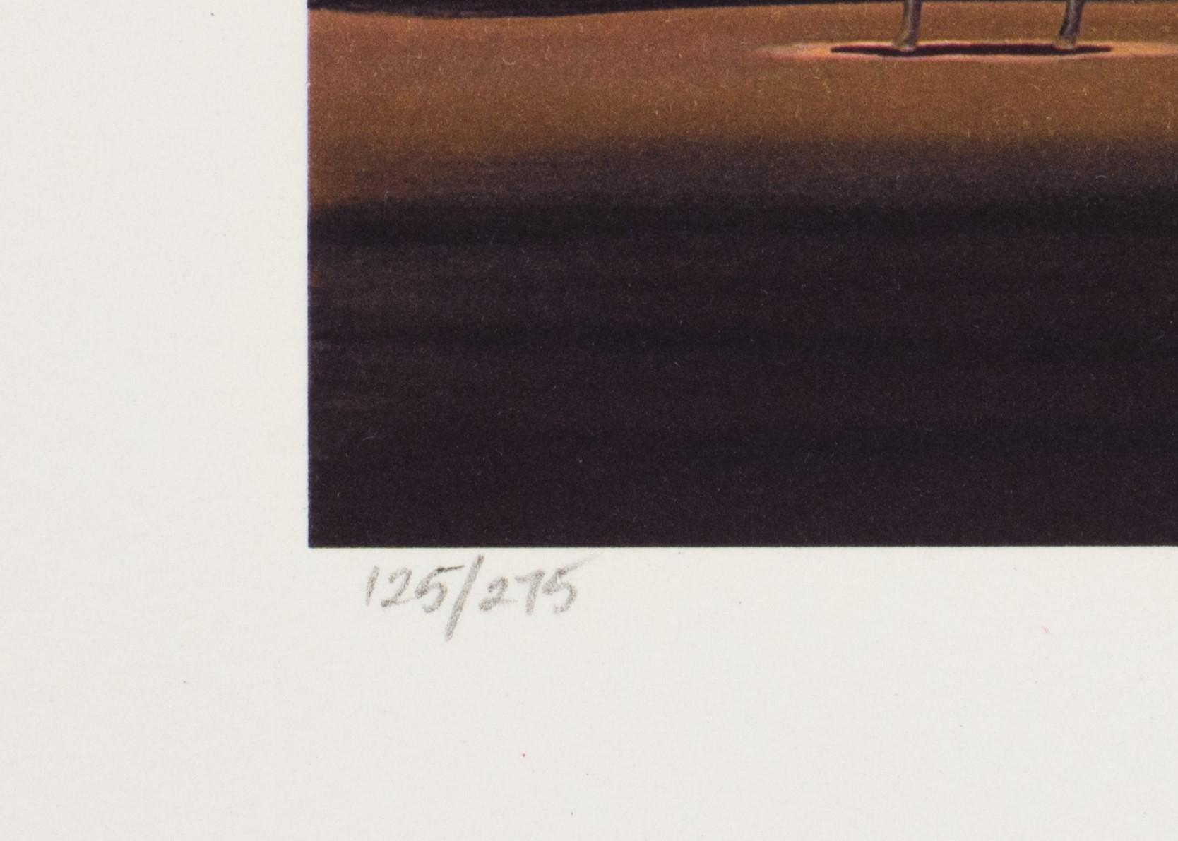 Arsch Neun (Grau), Animal Print, von Robert Deyber
