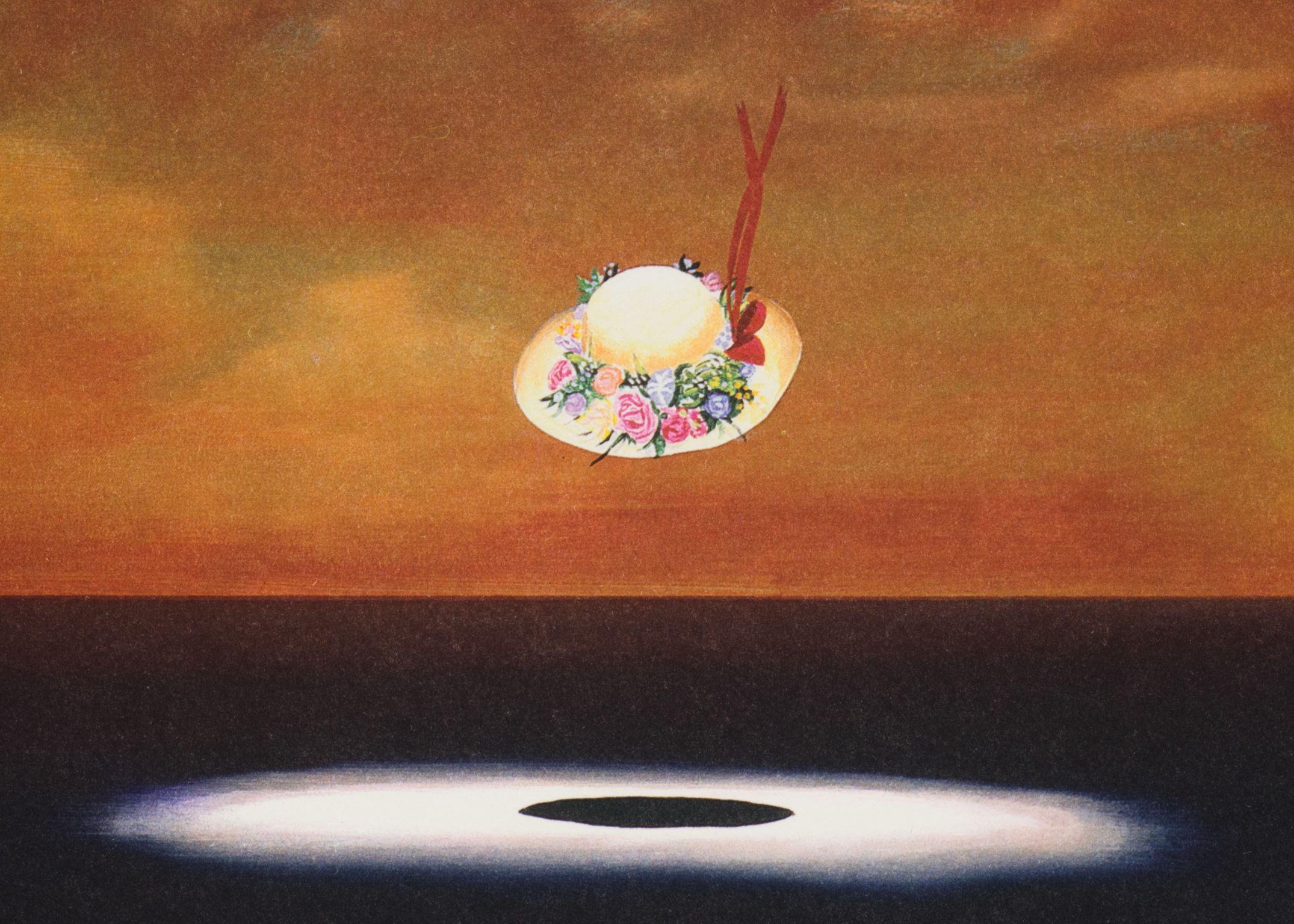 Al calar del cappello (Cappello da donna) - Print di Robert Deyber
