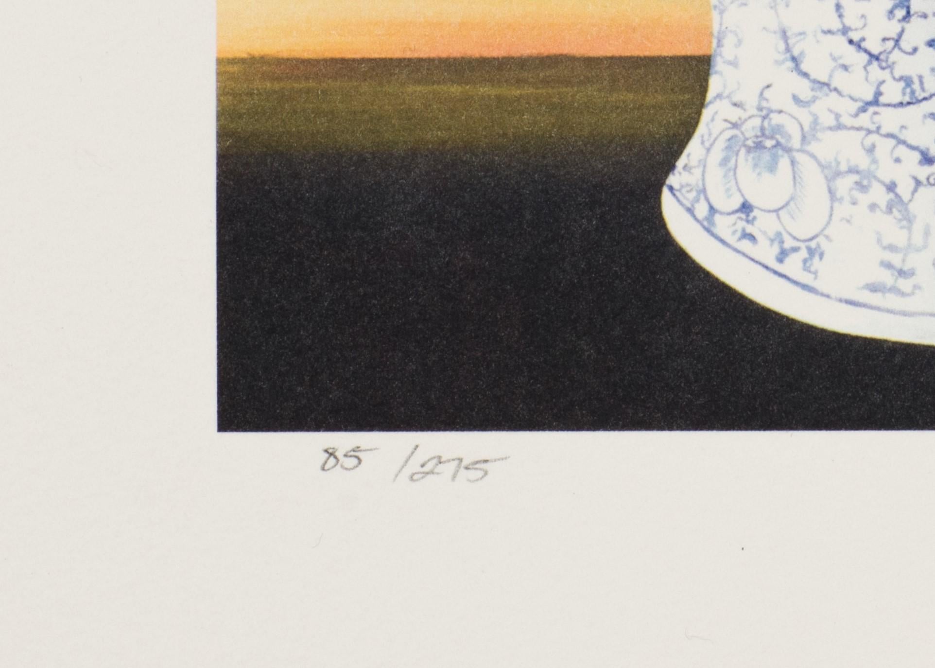 Il giorno della lepre cattiva (vaso) - Animal Print Beige di Robert Deyber