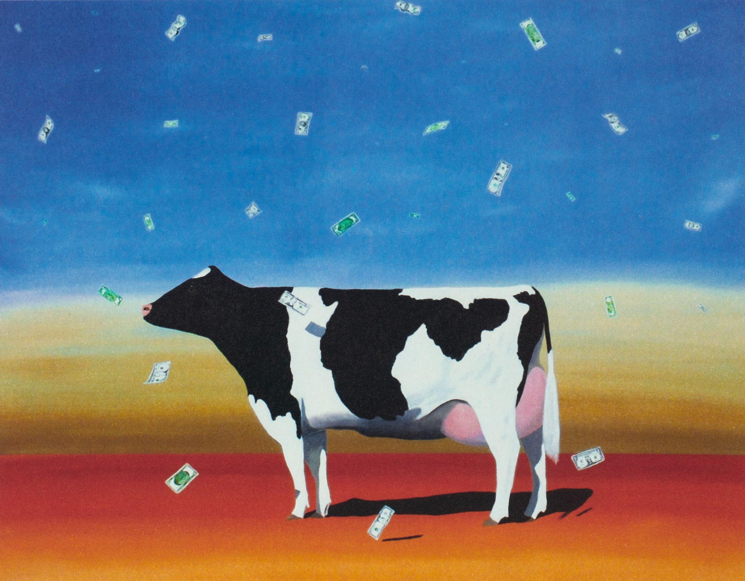 Cash Cow - Print by Robert Deyber