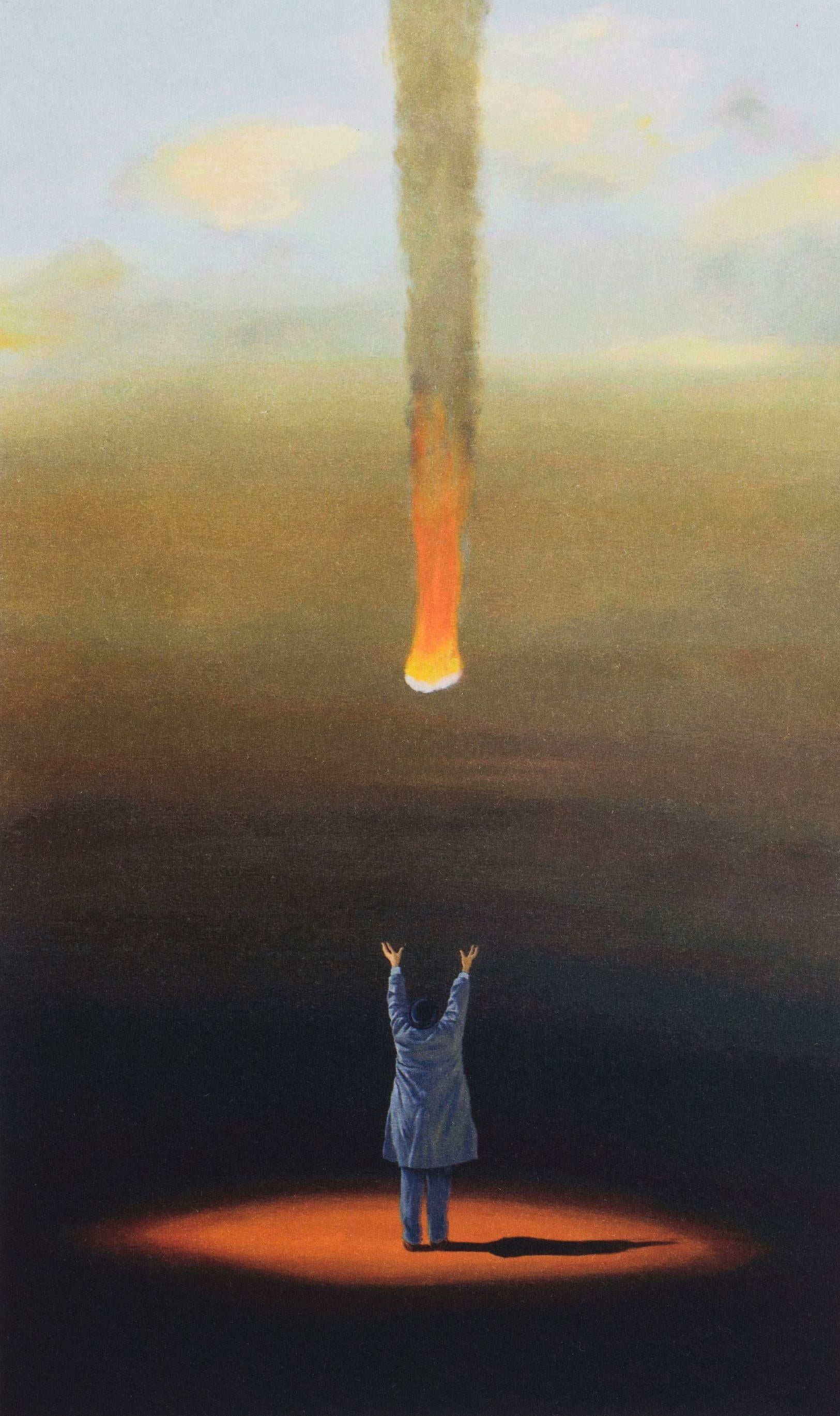 Catching Fire - Contemporary Print by Robert Deyber