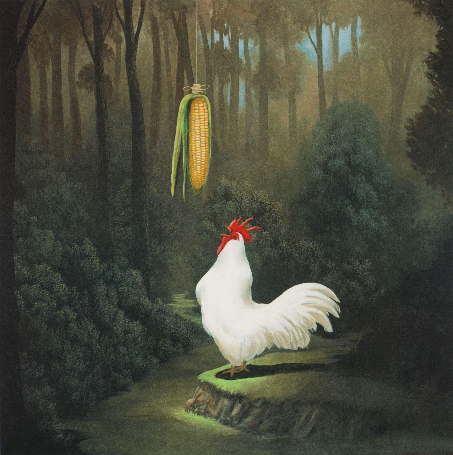 Cock Tease - Contemporary Print by Robert Deyber
