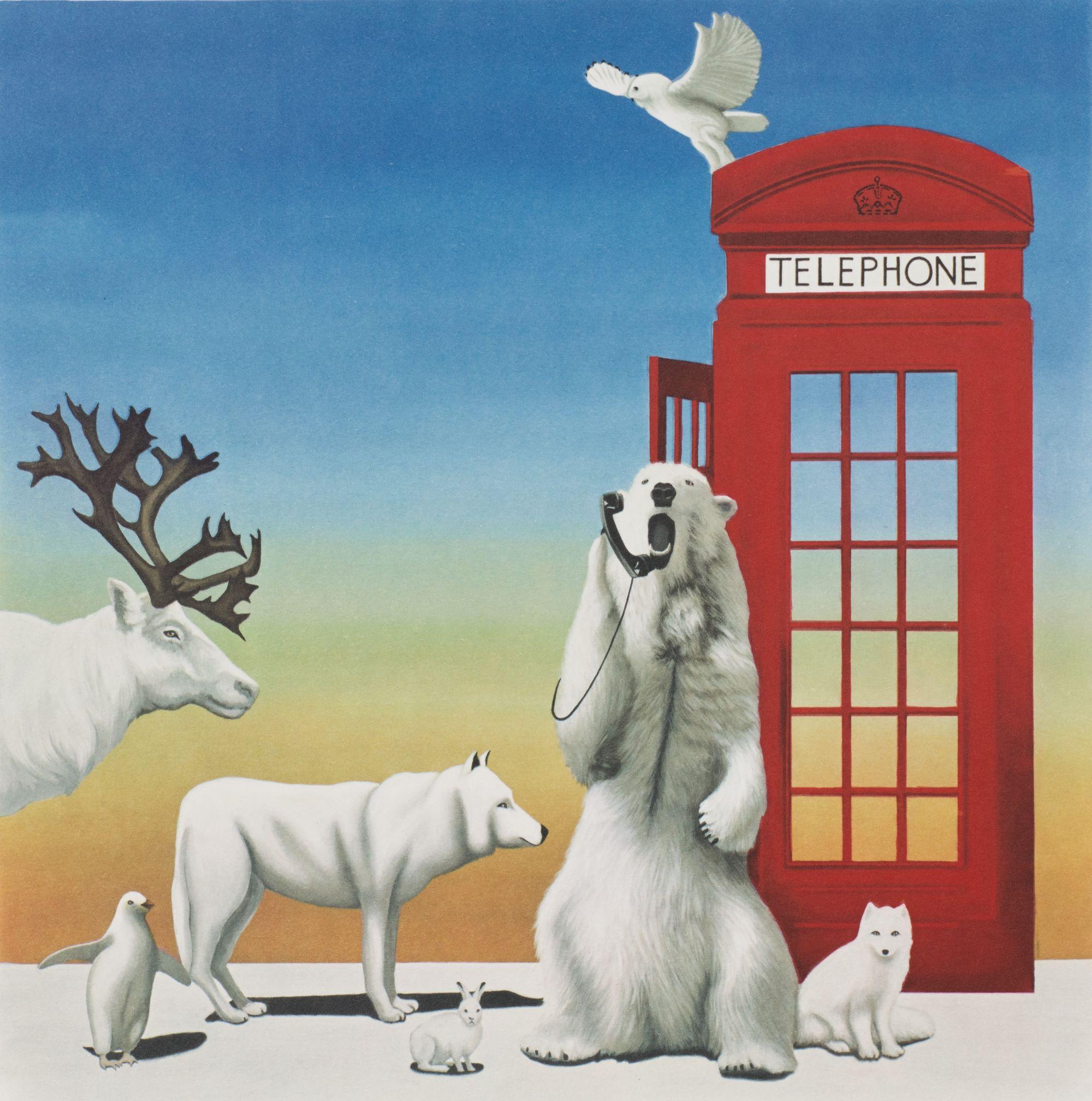 Cold Call (Arctic) - Contemporary Print by Robert Deyber 