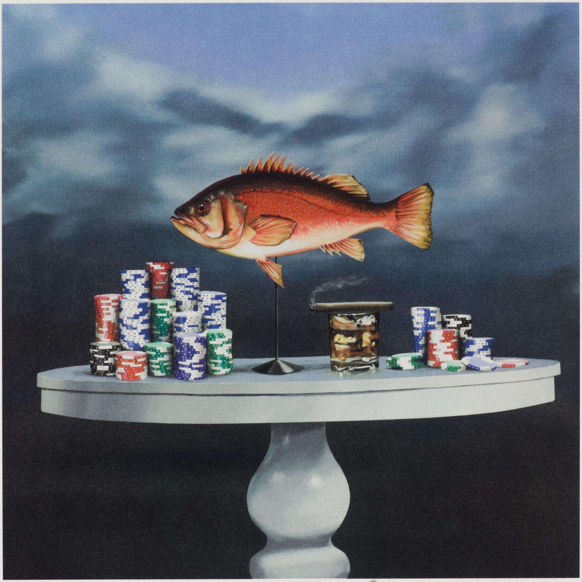 Fish & Chips - Contemporary Print by Robert Deyber