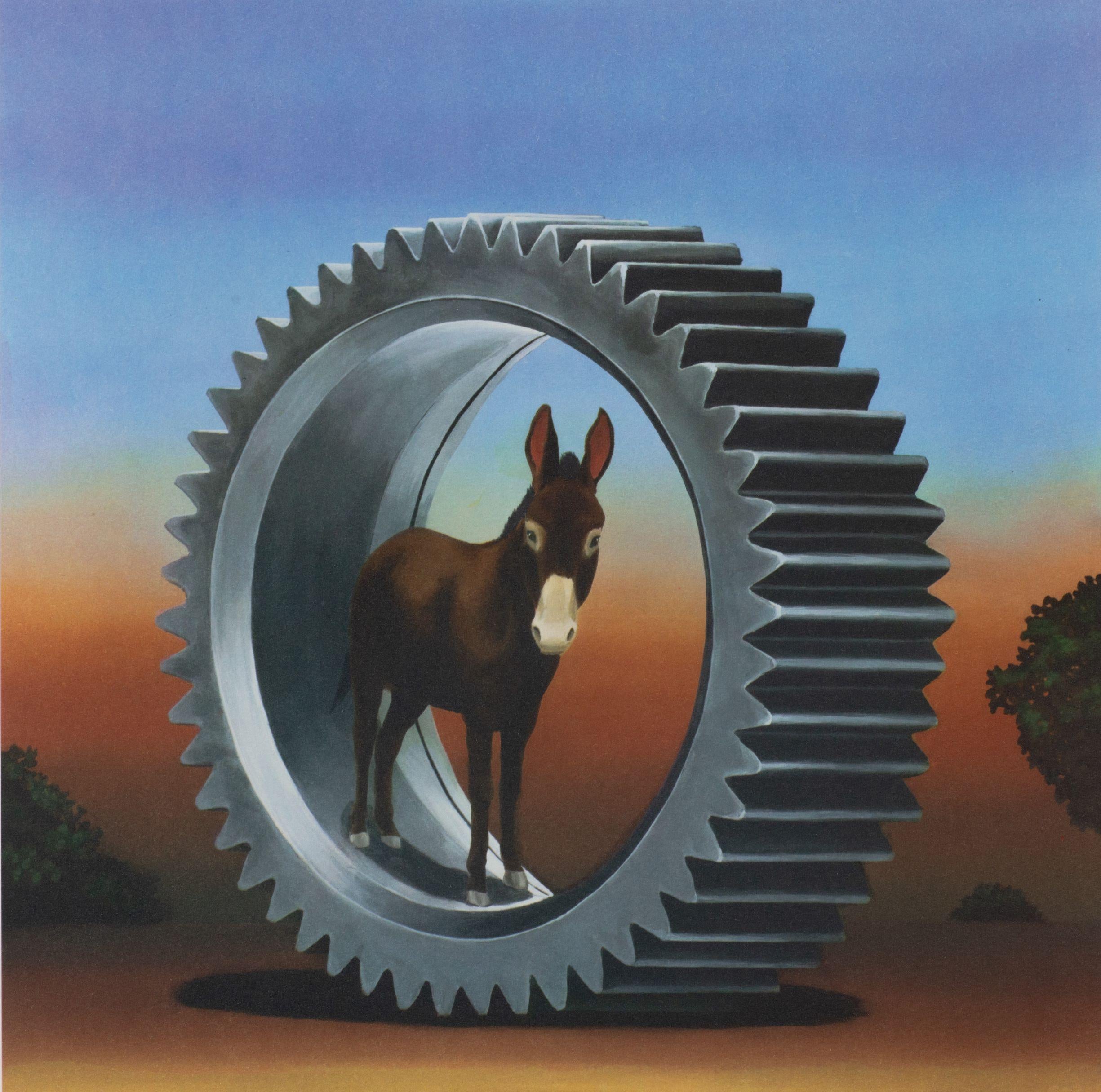 Getting My Ass in Gear III - Print by Robert Deyber