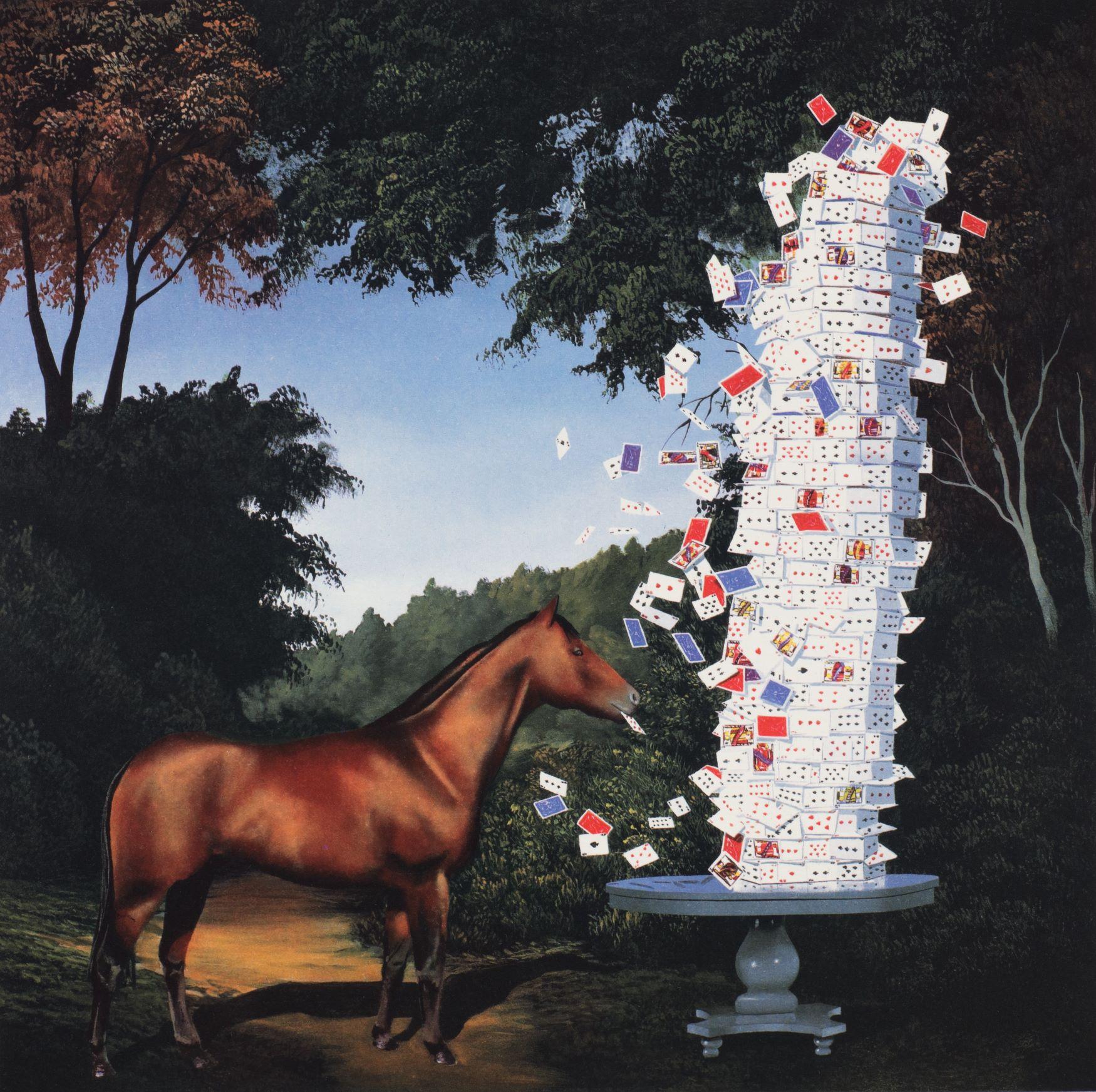 Hobby Horse - Contemporary Print by Robert Deyber