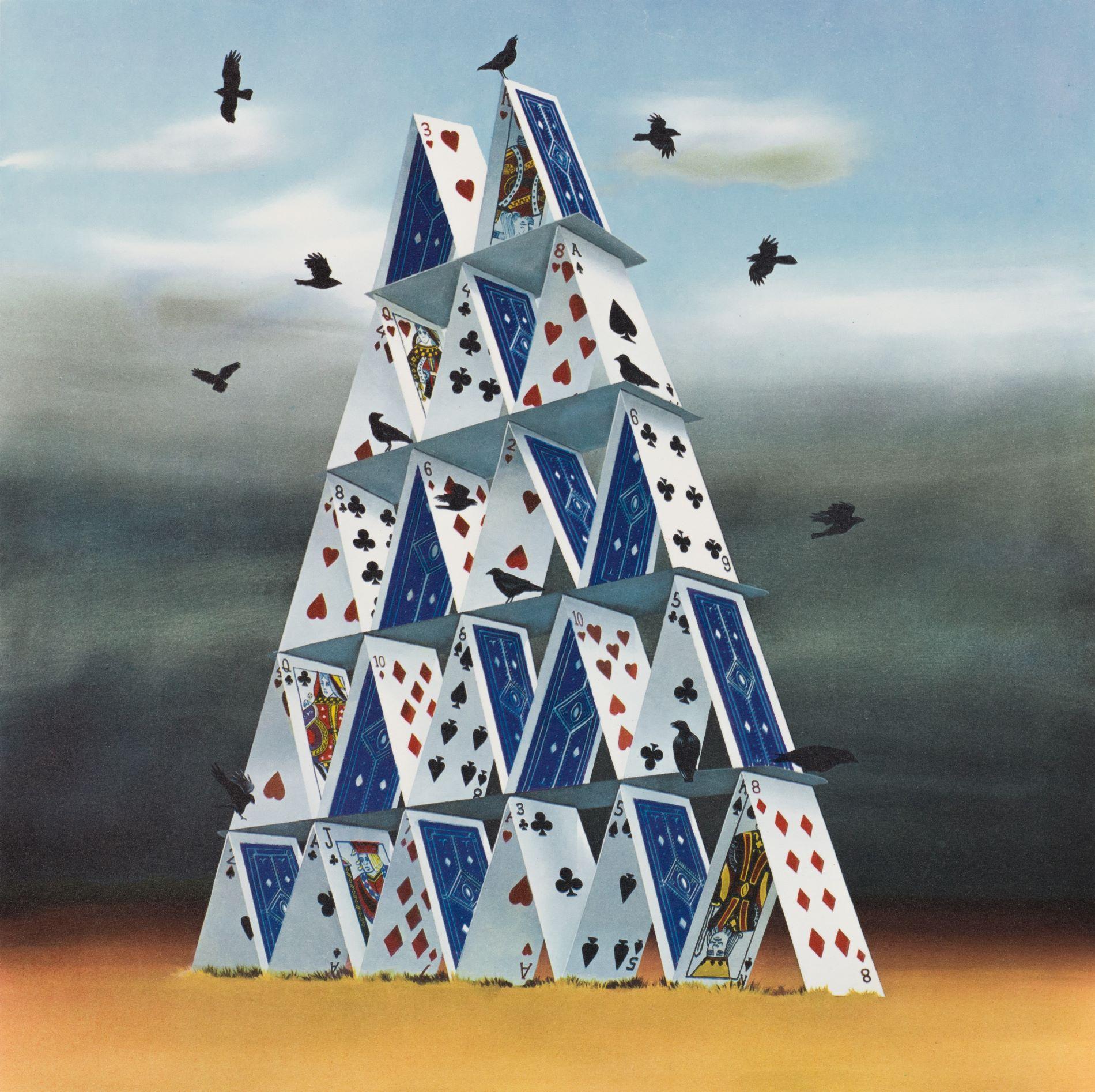 House of Cards - Print by Robert Deyber 