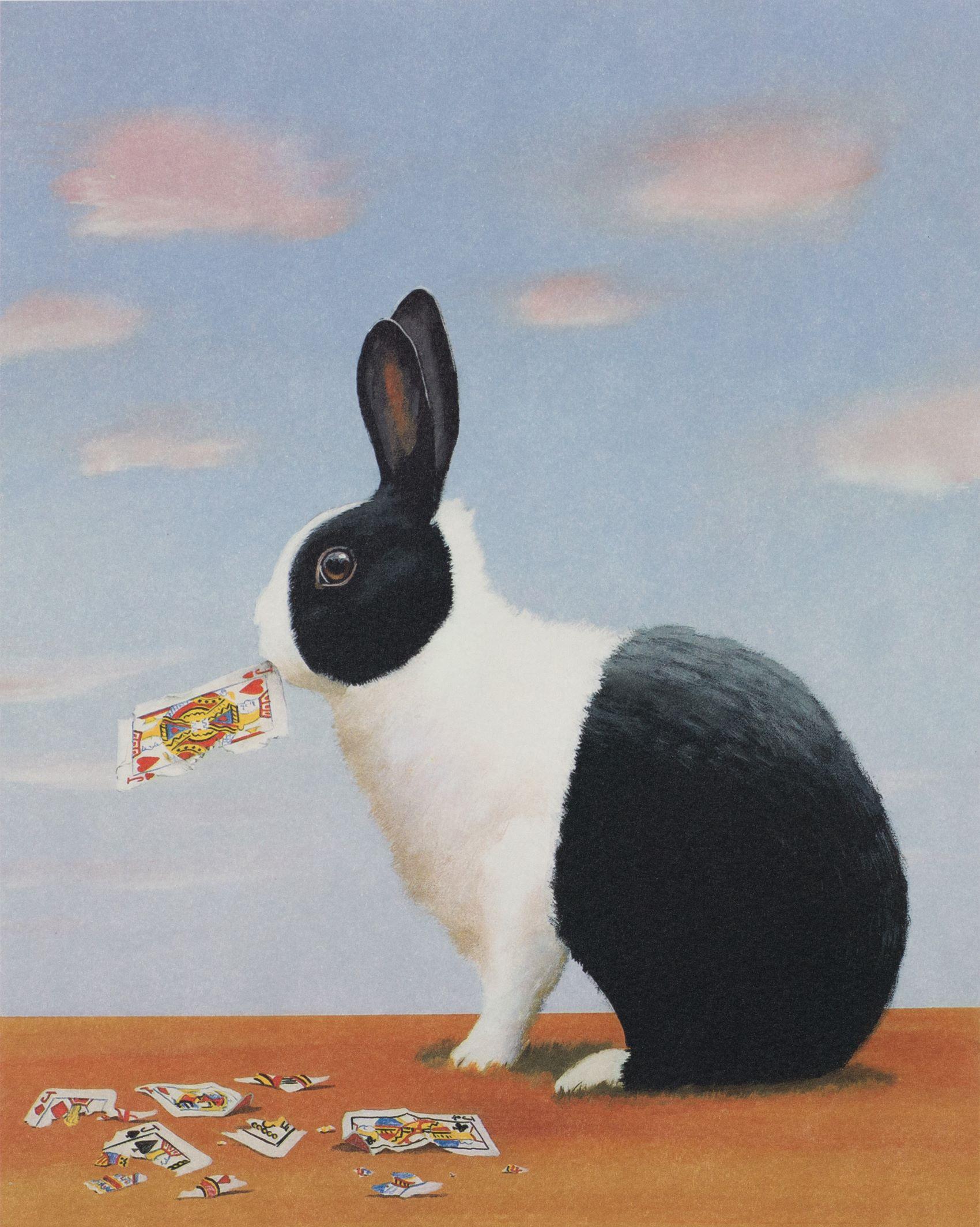 Jack Rabbit  - Contemporary Print by Robert Deyber 
