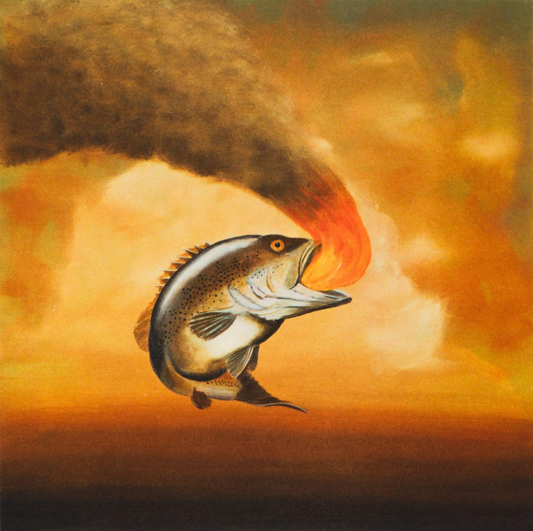 Comme un poisson hors d'eau - Contemporain Print par Robert Deyber