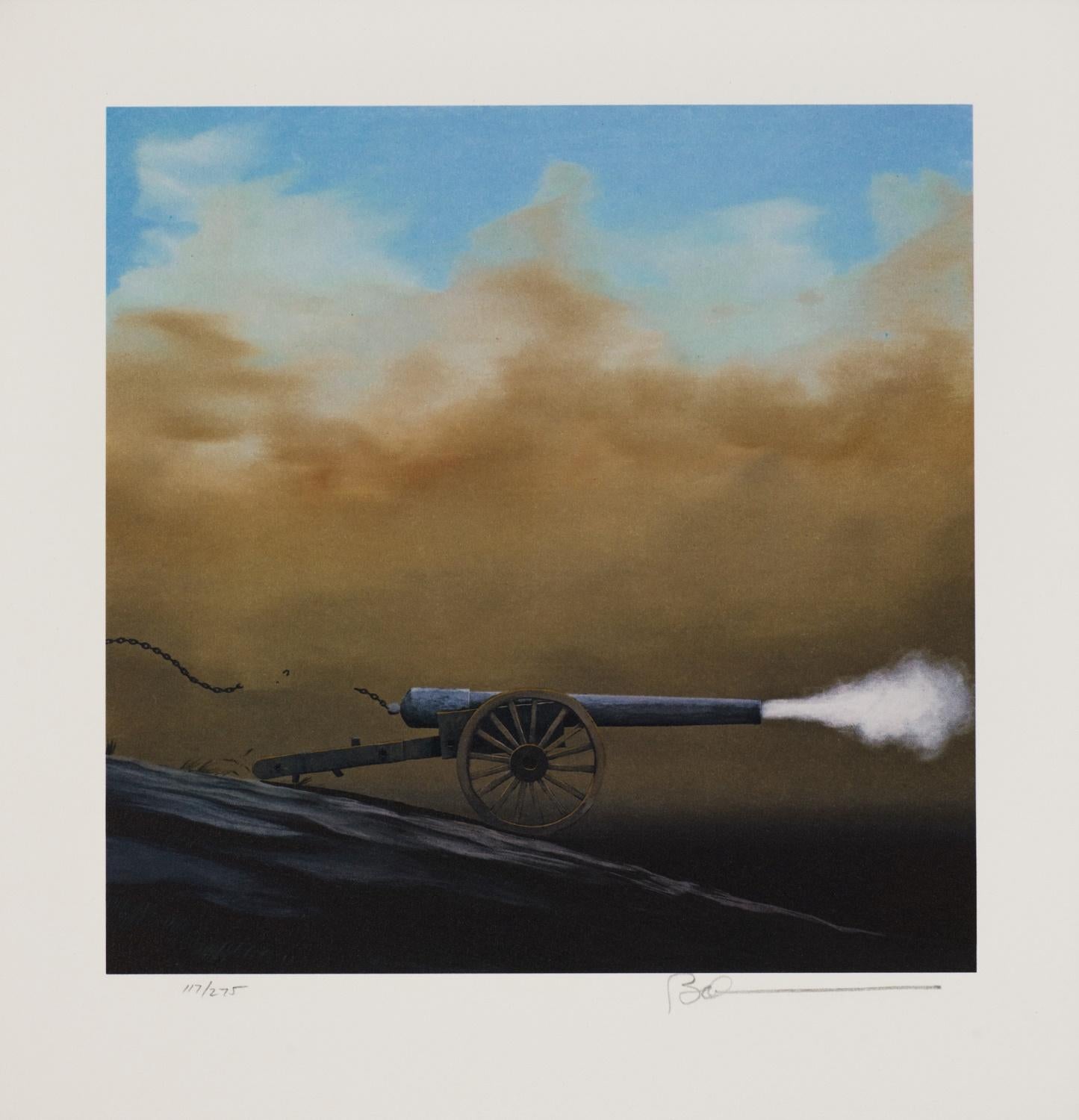 Loose Cannon - Print by Robert Deyber 