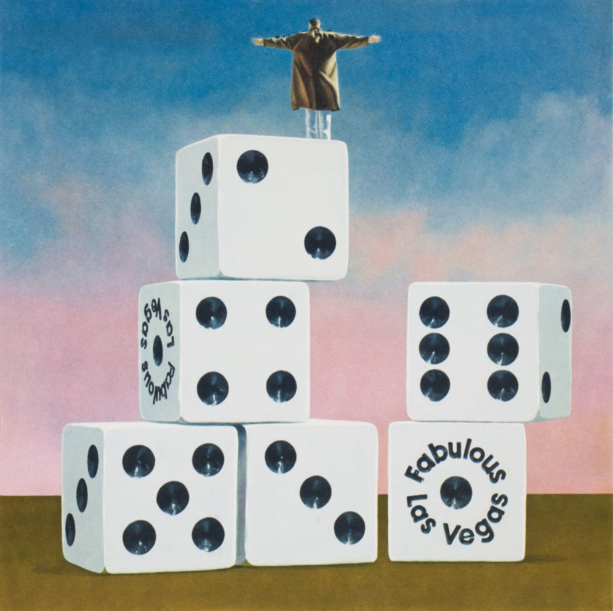 On Top of His Game (Vegas) - Contemporary Print by Robert Deyber