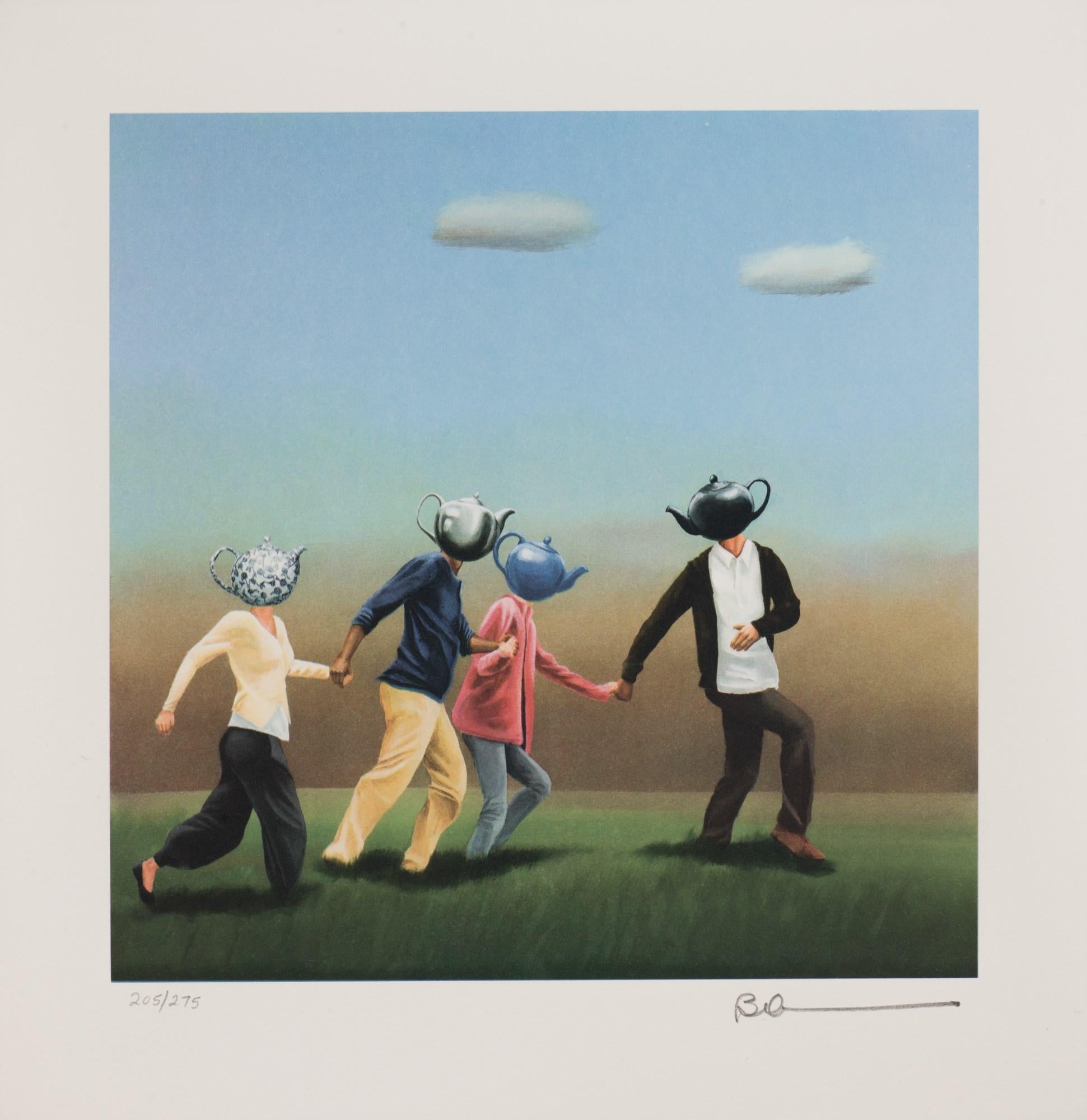 Pot Heads (Humans) - Print by Robert Deyber
