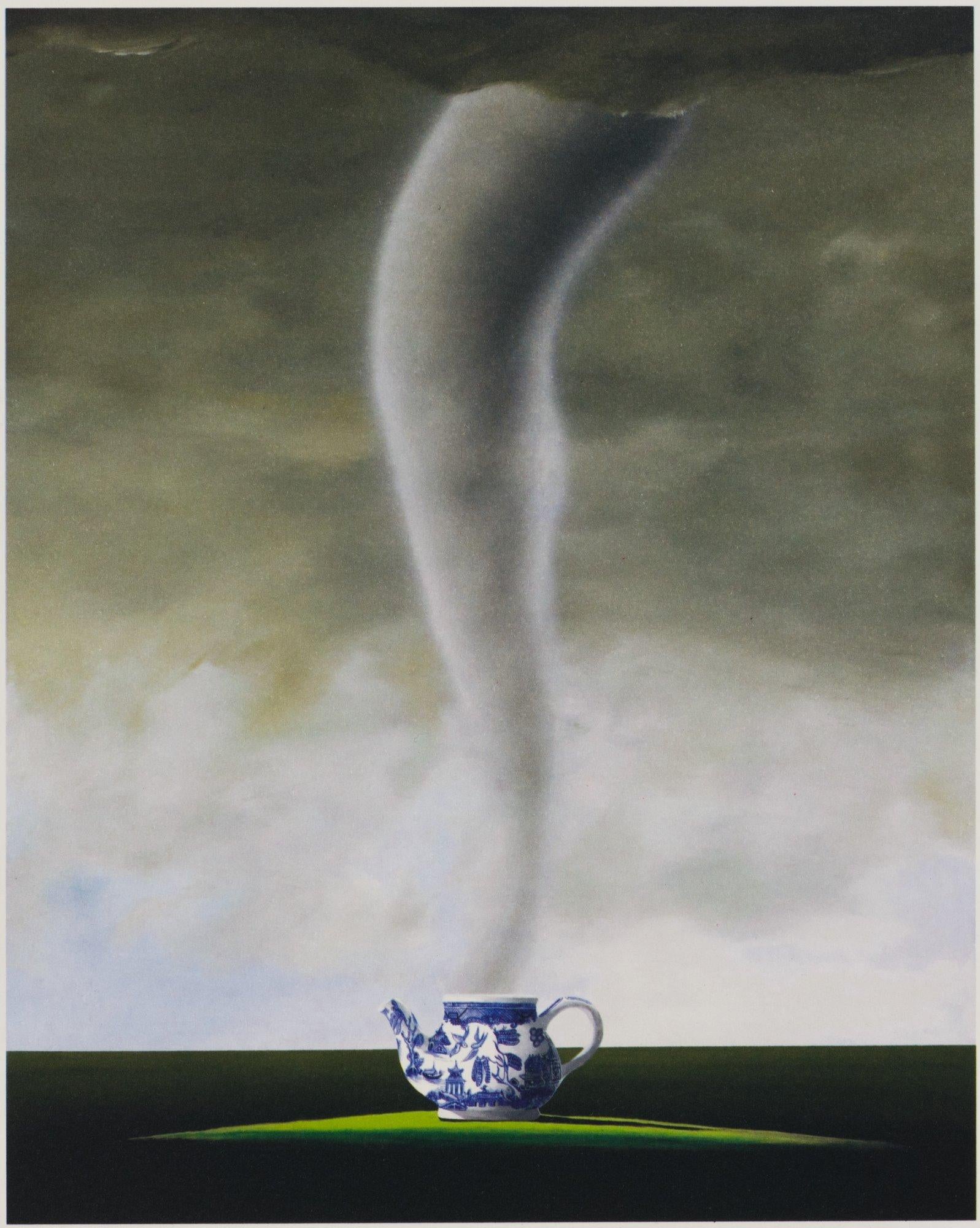 Tempest in einer Teekanne – Print von Robert Deyber 