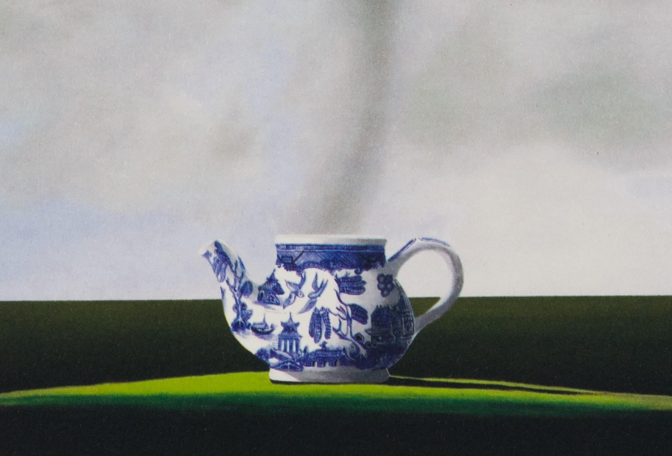 Tempest in a Teapot - Contemporary Print by Robert Deyber 