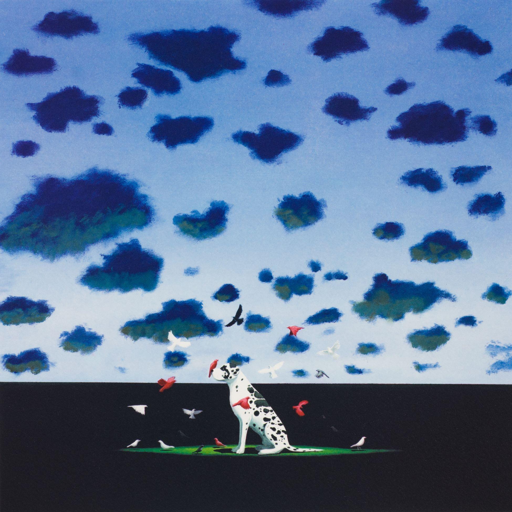 The Bird Dog - Contemporary Print by Robert Deyber