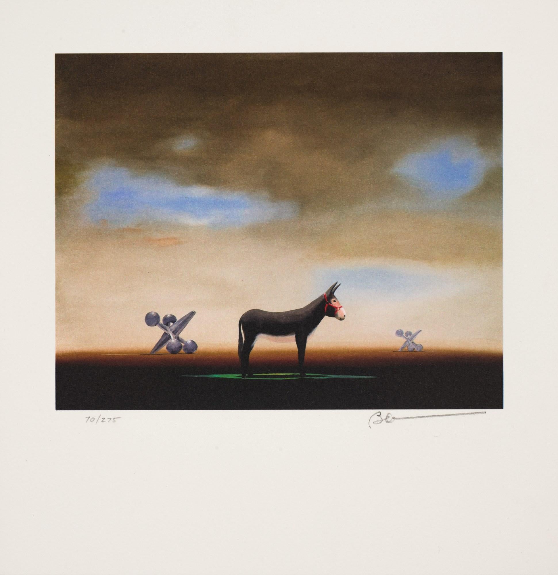 The Jack Ass (Jacks Game) - Print by Robert Deyber