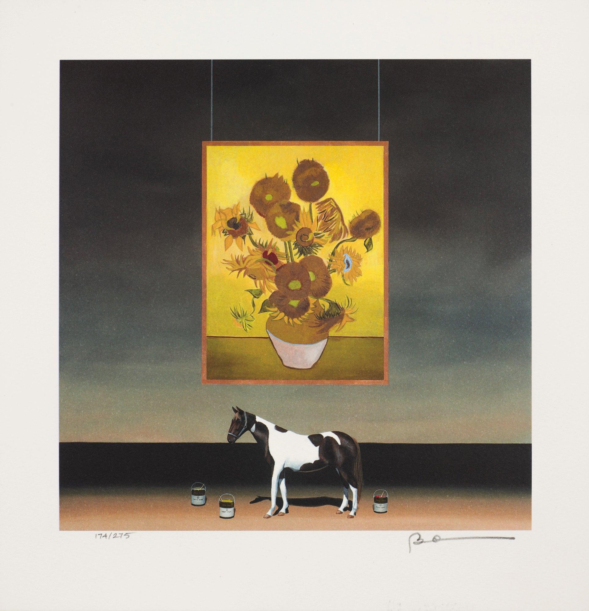 El Caballo de Pintura: Van Gogh - Print de Robert Deyber