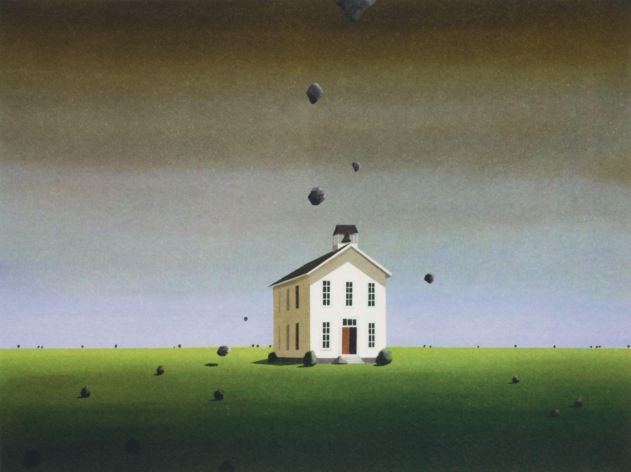 The School of Hard Knocks - Contemporary Print by Robert Deyber