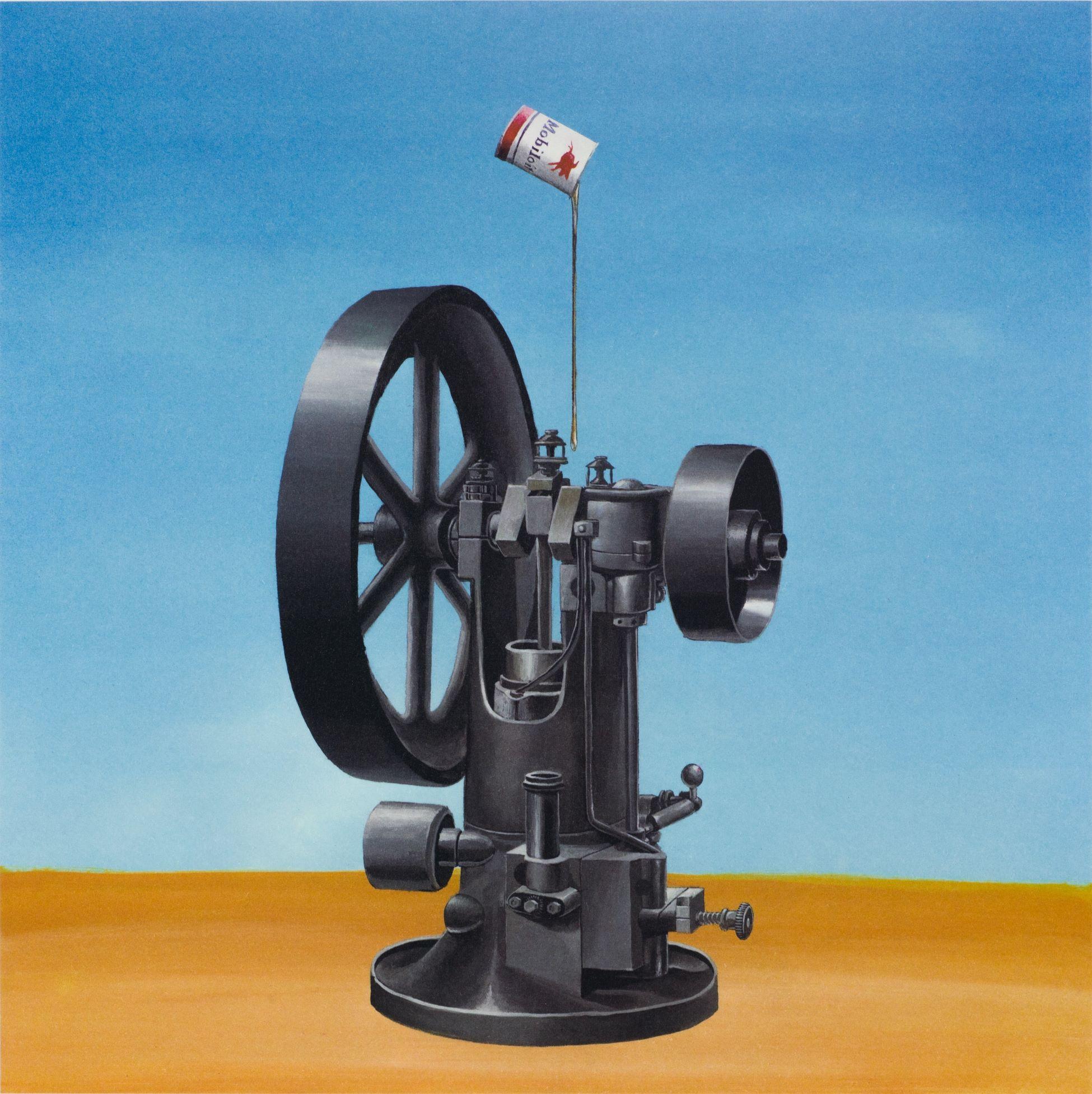 The Well Oiled Machine (Zeitgenössisch), Print, von Robert Deyber