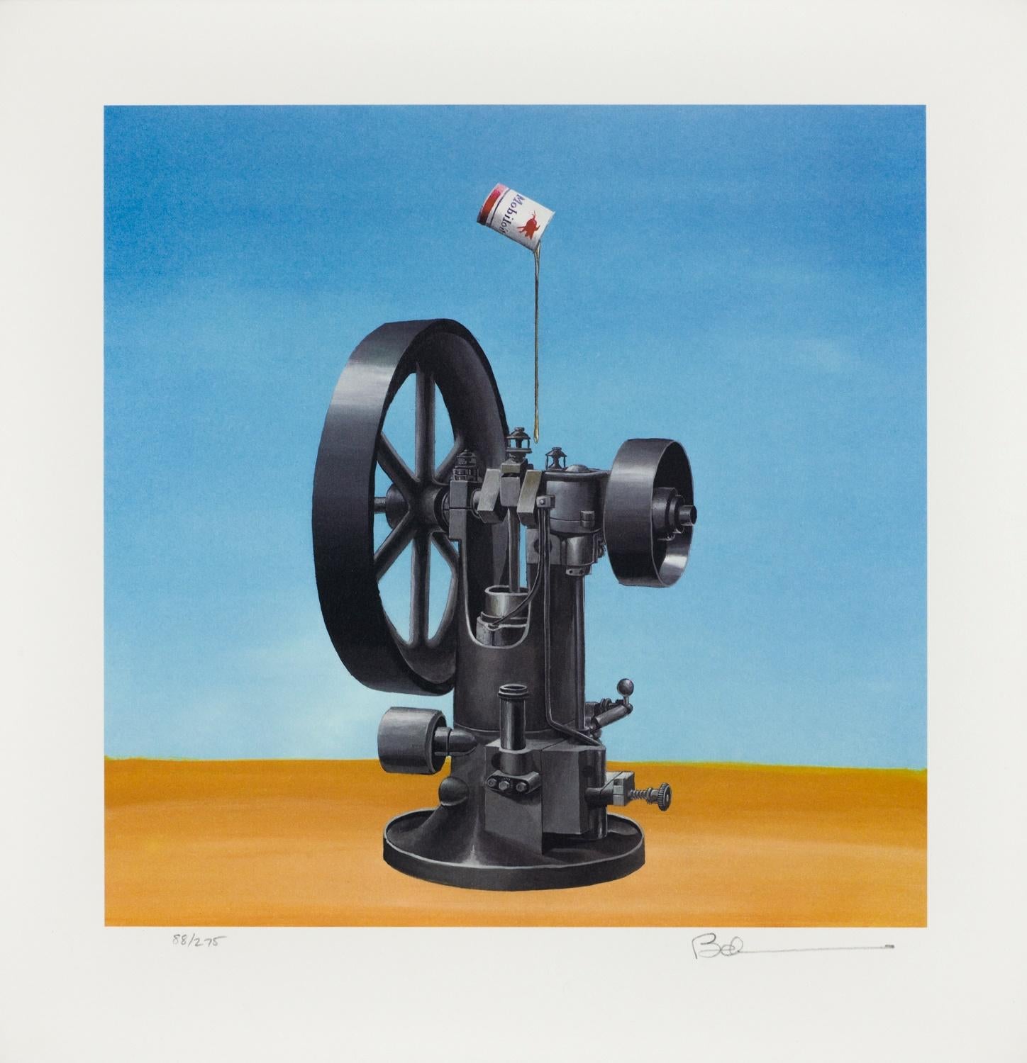 The Well Oiled Machine – Print von Robert Deyber