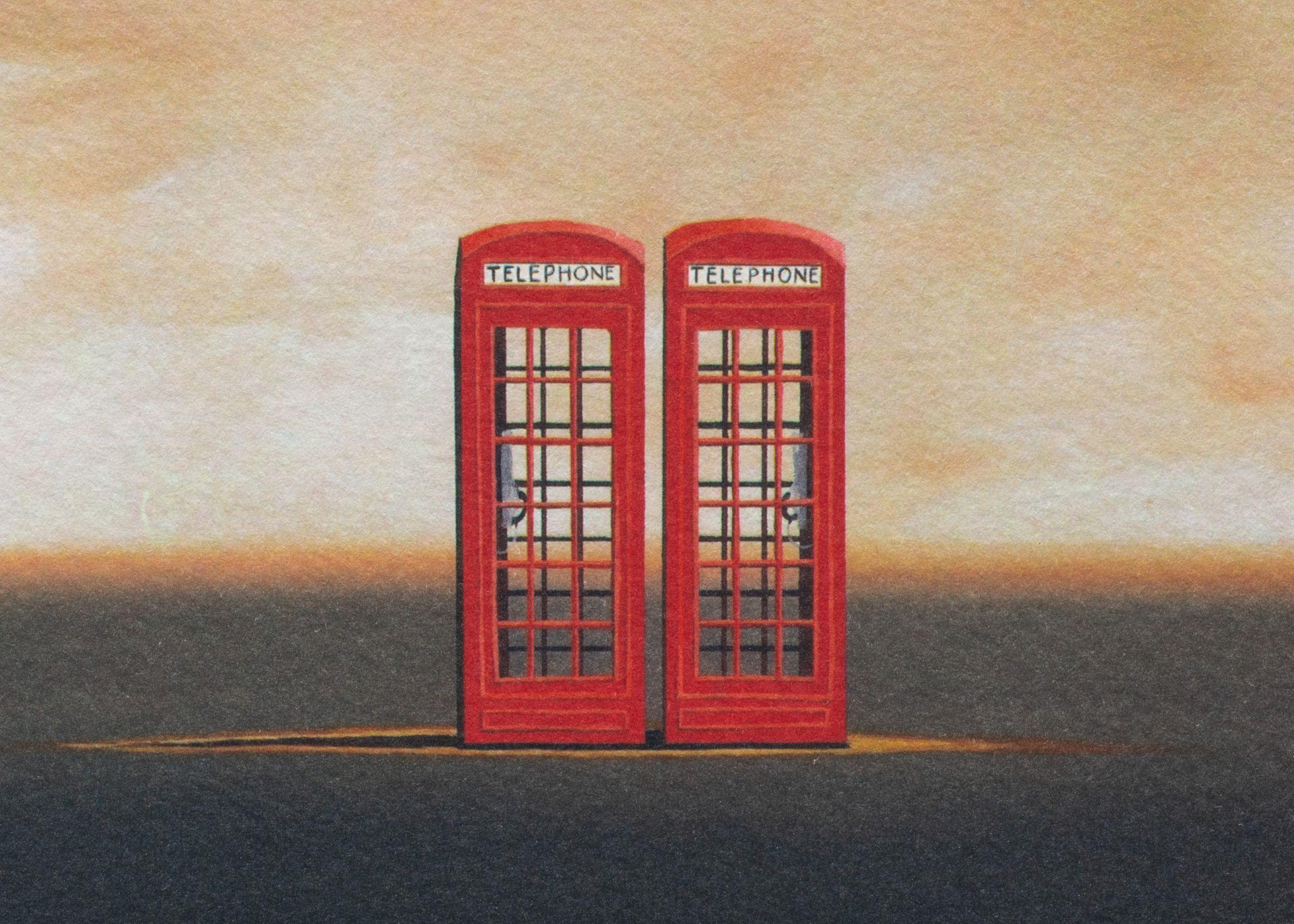 Too Close to Call - Contemporary Print by Robert Deyber