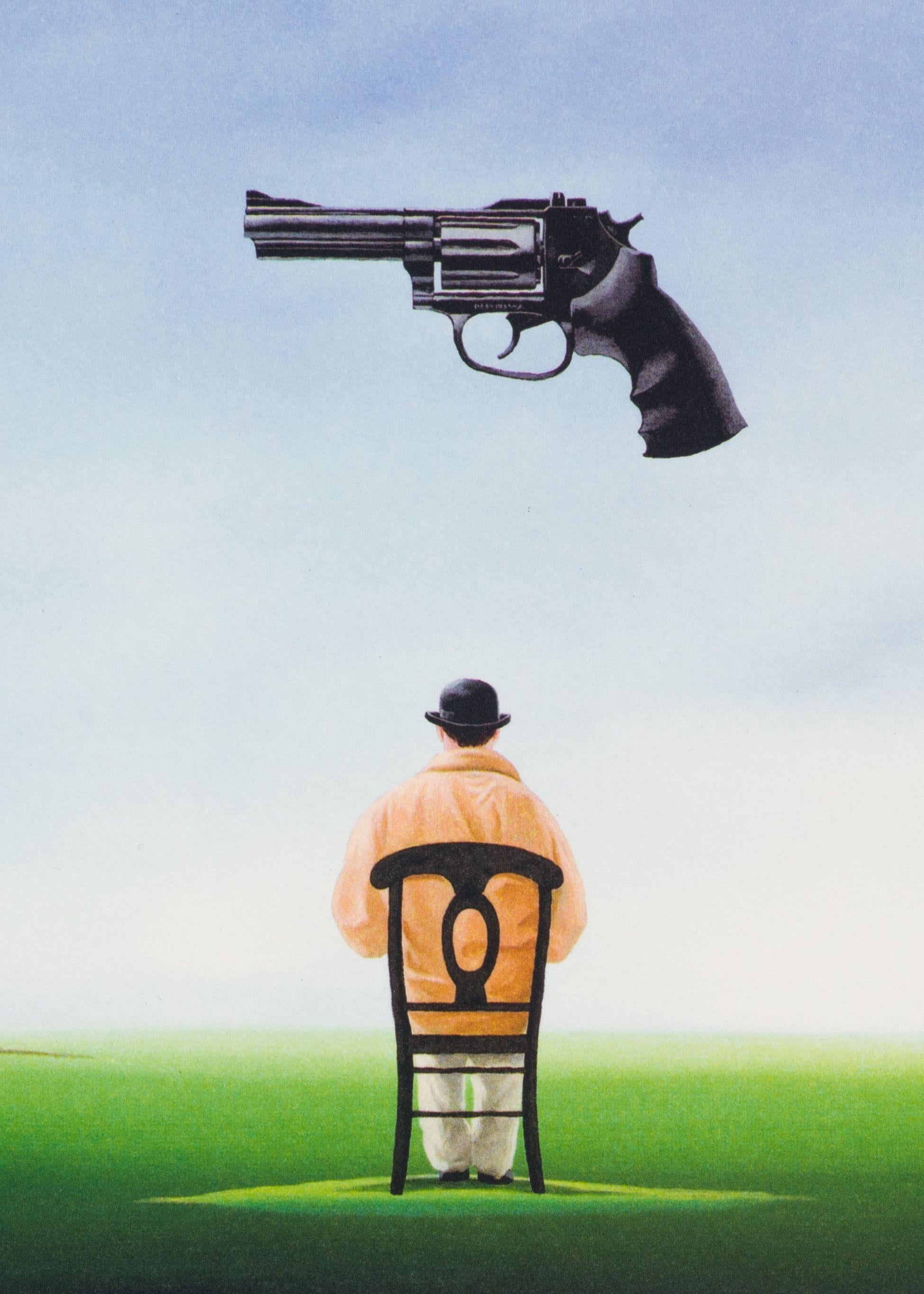 Sous le fusil - Contemporain Print par Robert Deyber