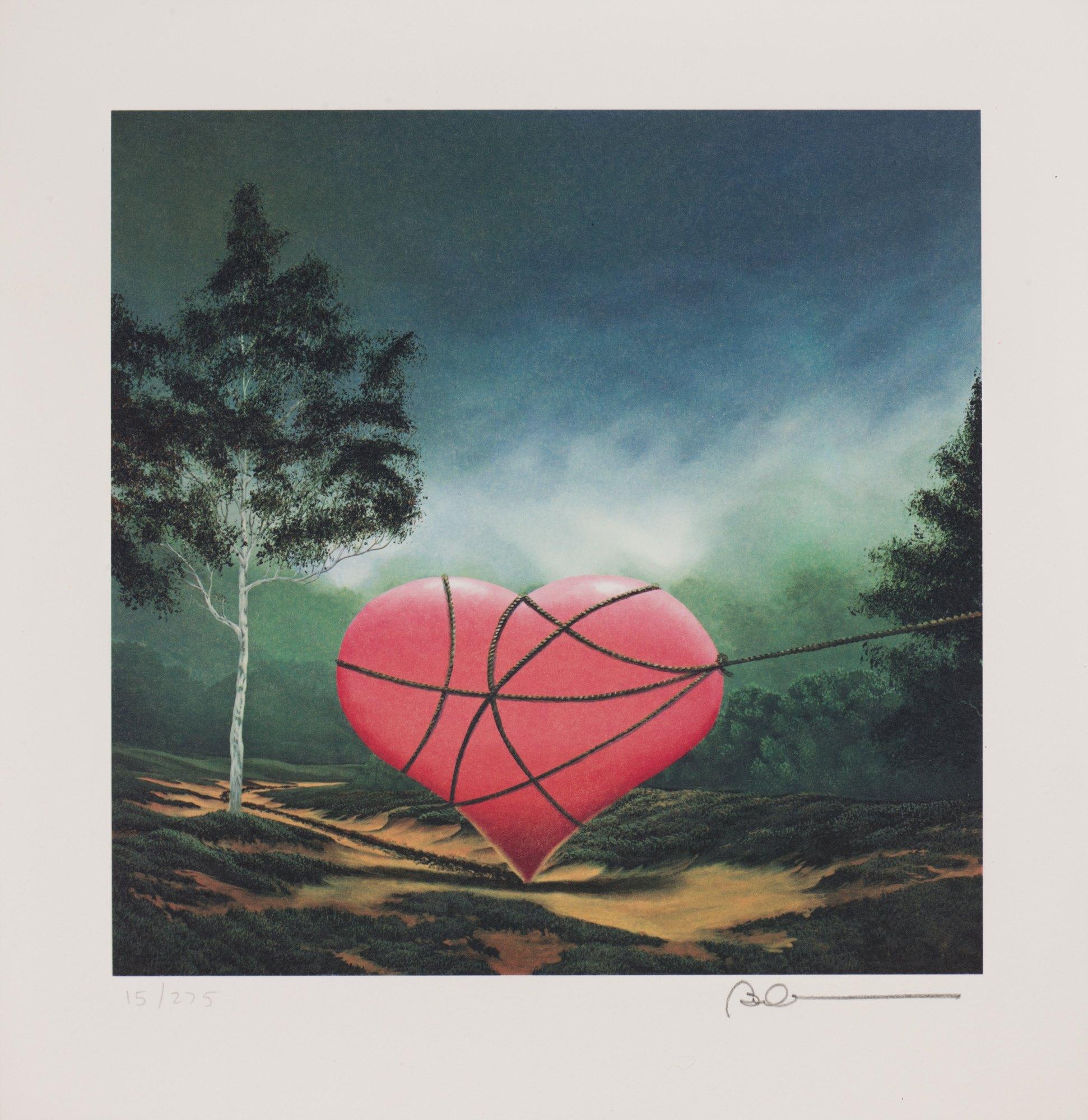 Hai catturato il mio cuore - Print di Robert Deyber