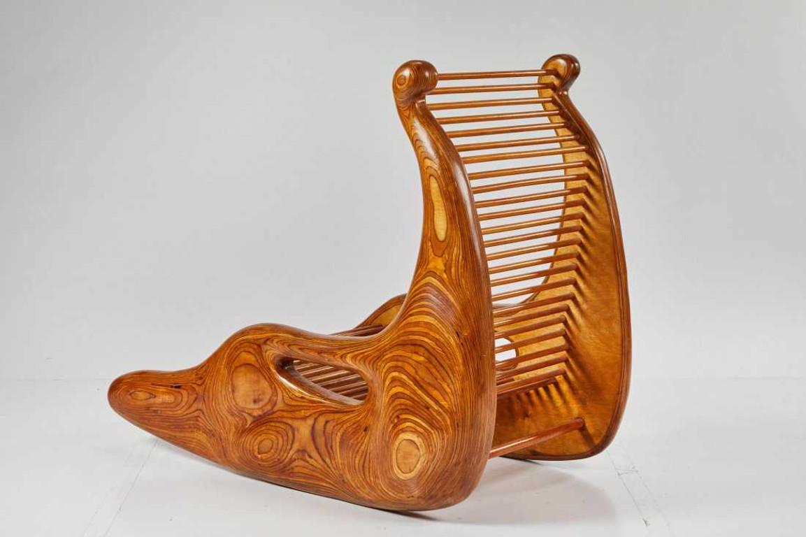 Robert Dice Monumental Studio Chair im Zustand „Hervorragend“ in Pasadena, CA