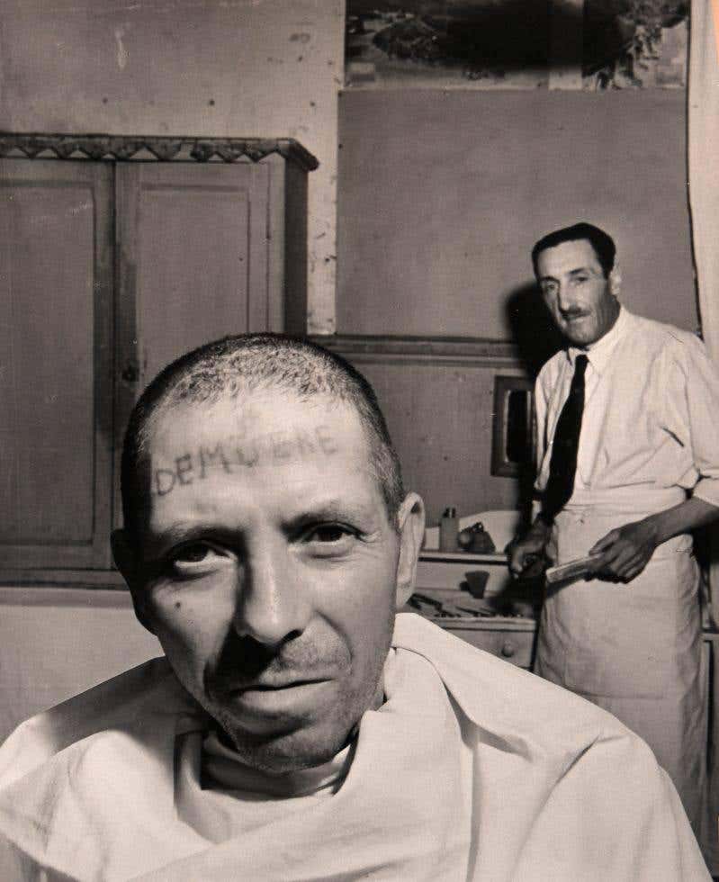Man with Tattooed Forehead