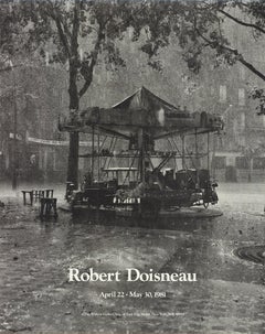 Used Robert Doisneau 'Monsieur Barre's Merry-Go-Round' 1981- Offset Lithograph