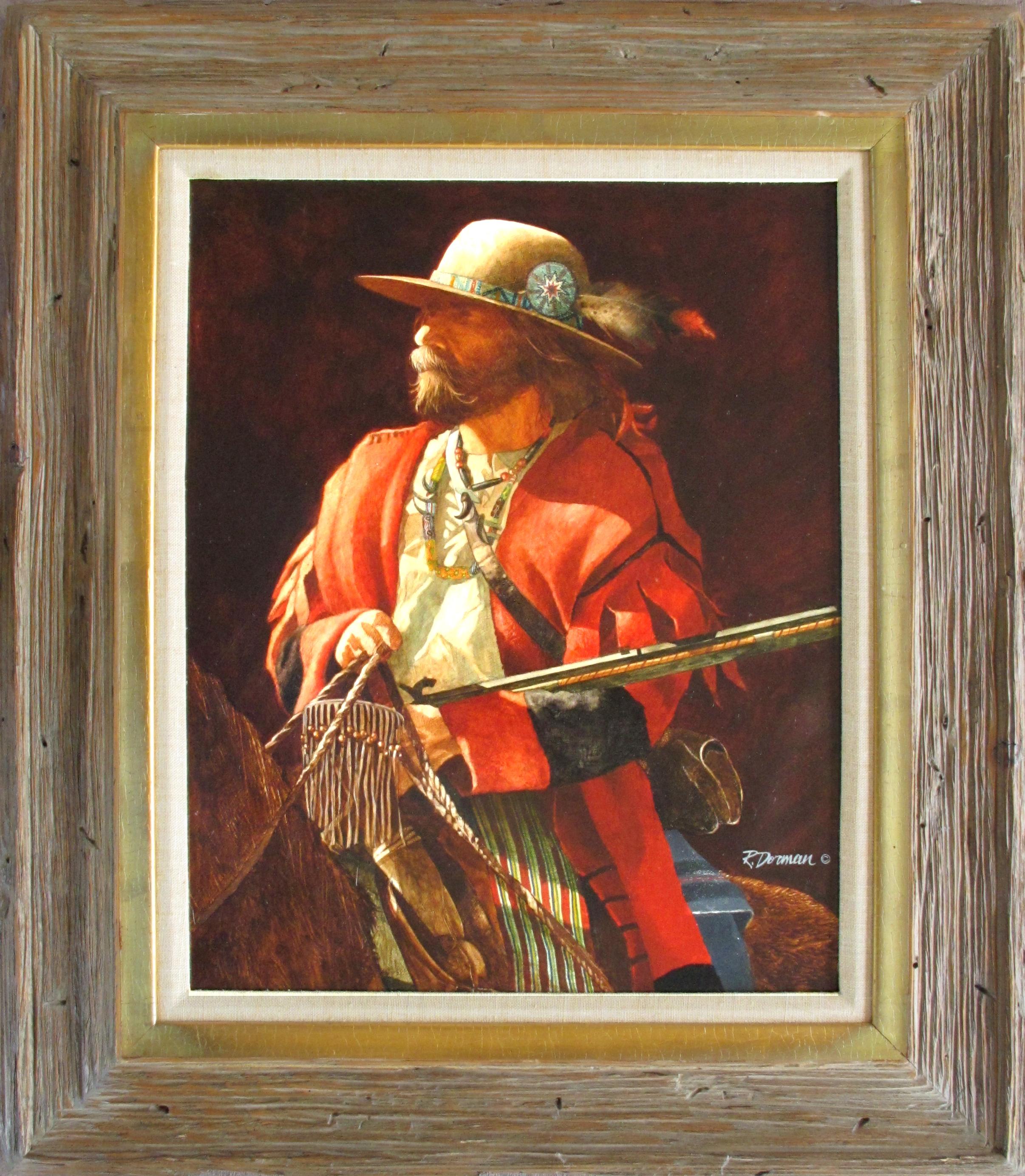 Mountain Man - Painting by Robert Dorman