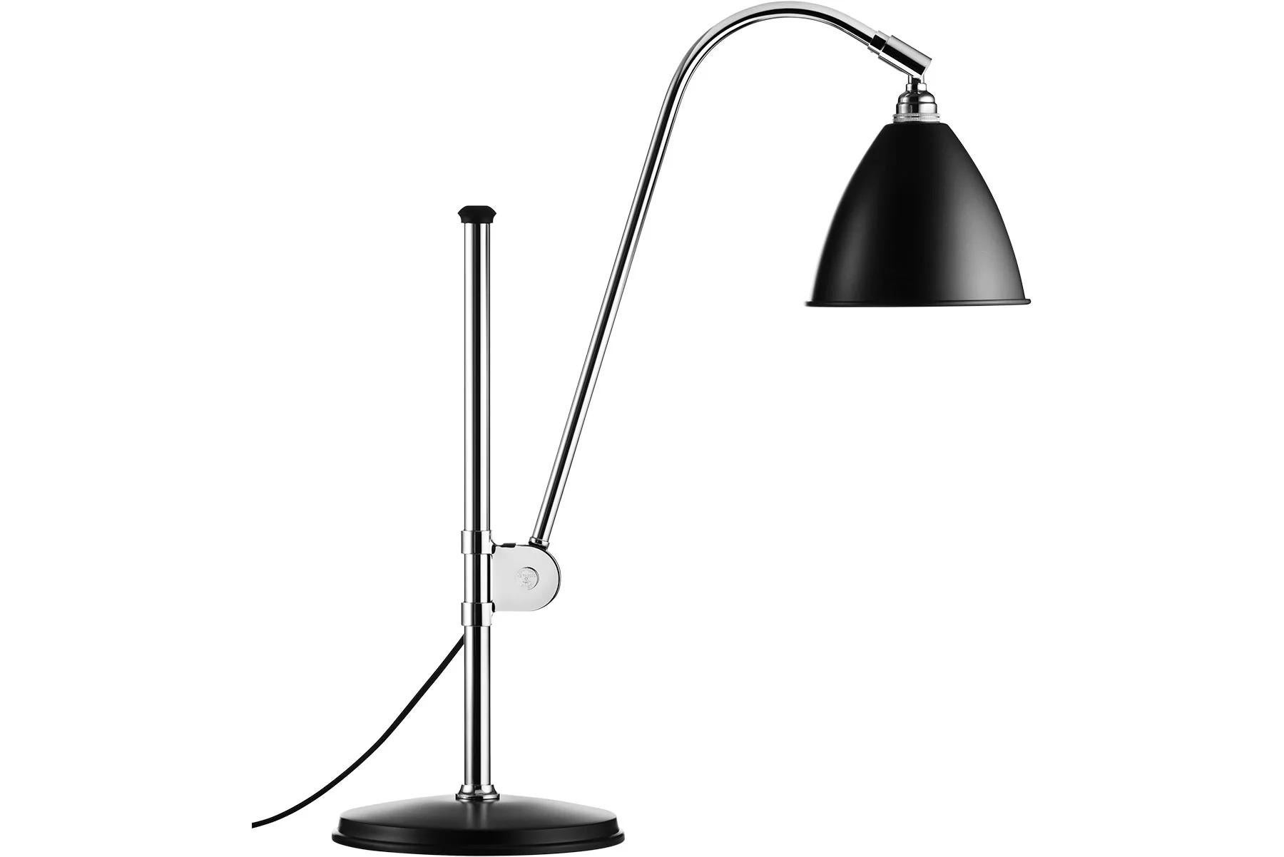 Plated Robert Dudley Bl 1 Table Lamp, Chrome For Sale