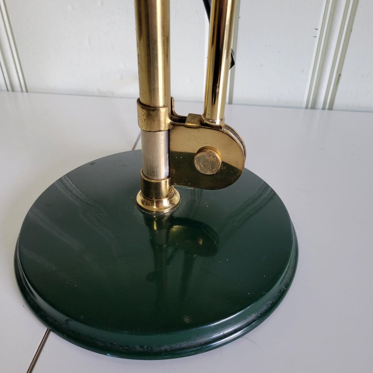 Brass Robert Dudley BL1 Bauhaus Table Lamp, 1960s For Sale