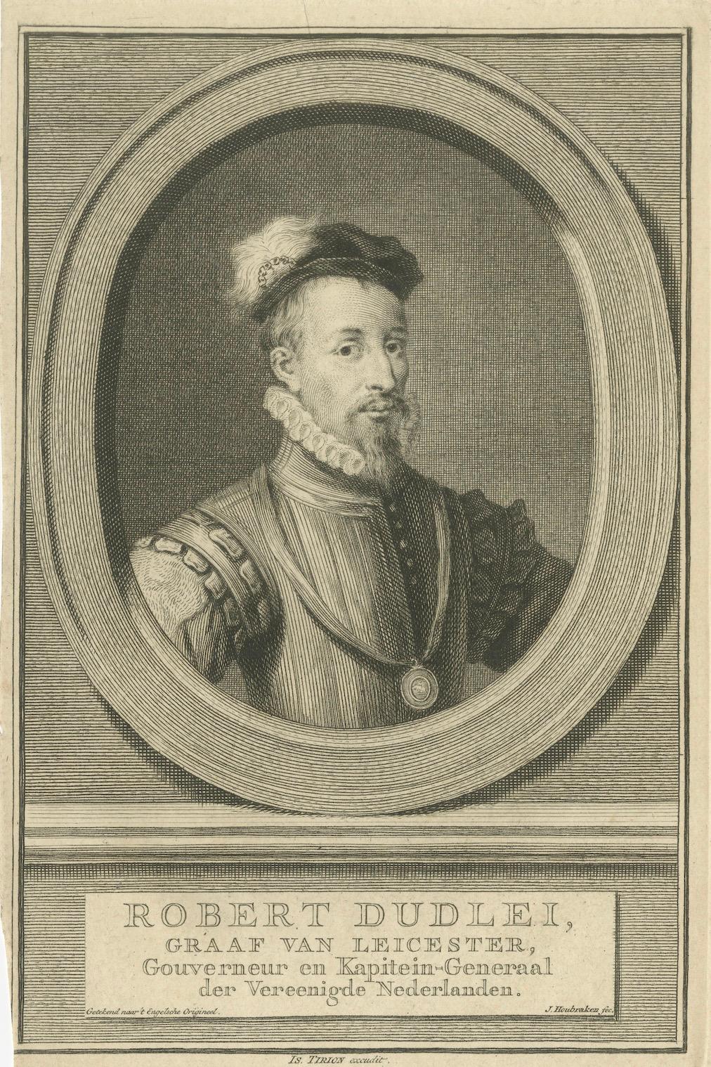 Paper Robert Dudley, Earl of Leicester – Governor-General of the United Netherlands For Sale