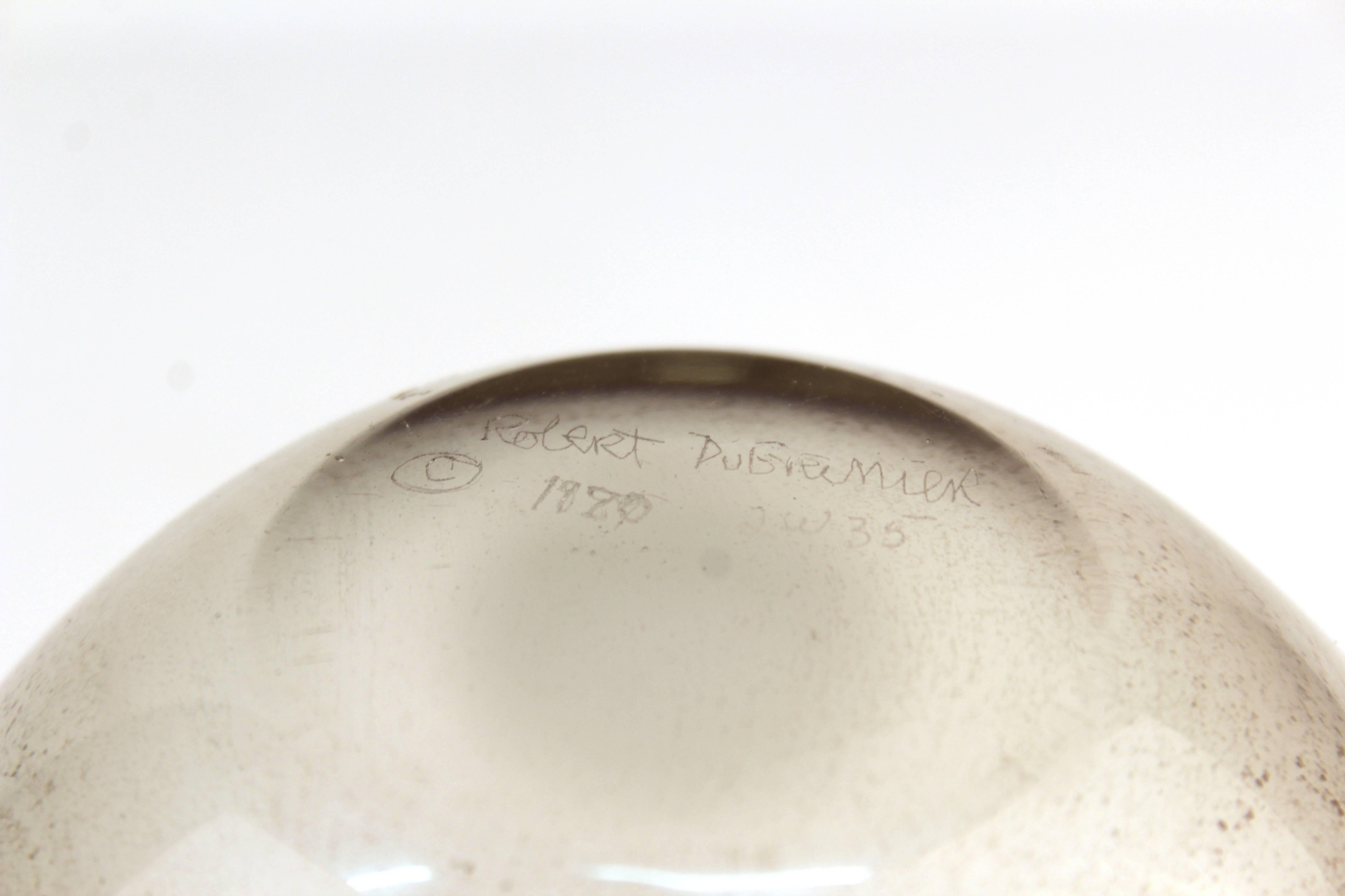 Robert DuGrenier Modern Studio Art Glass Vase, Signed For Sale 6