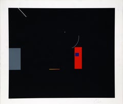 Serigrafia astratta V di Robert Einbeck