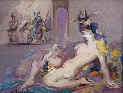 La signora sul palco