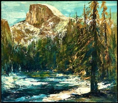 Mid-century “Half Dome” in Yosemite National Park, California