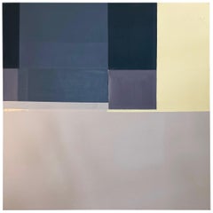 Robert English, Large Minimalist Abstract Color Field Painting (B), Early 1990s