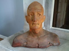 Vintage Original Freddy Krueger Nightmare on Elm St Resin Bust Signed by Robert Englund